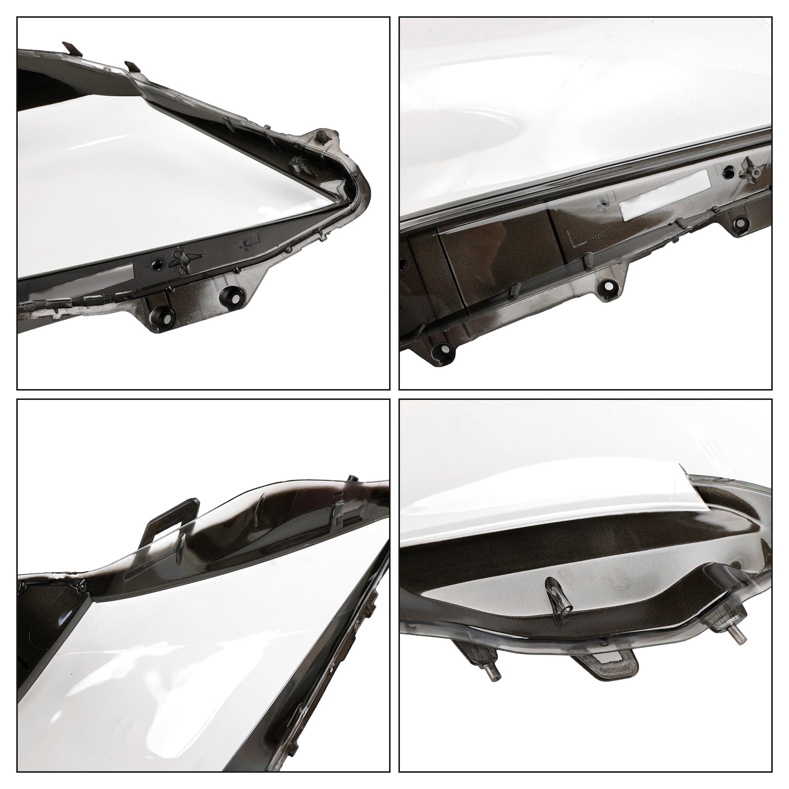 Lexus GS350 GS450H 2013-2015 Left+Right Headlight Lens Cover