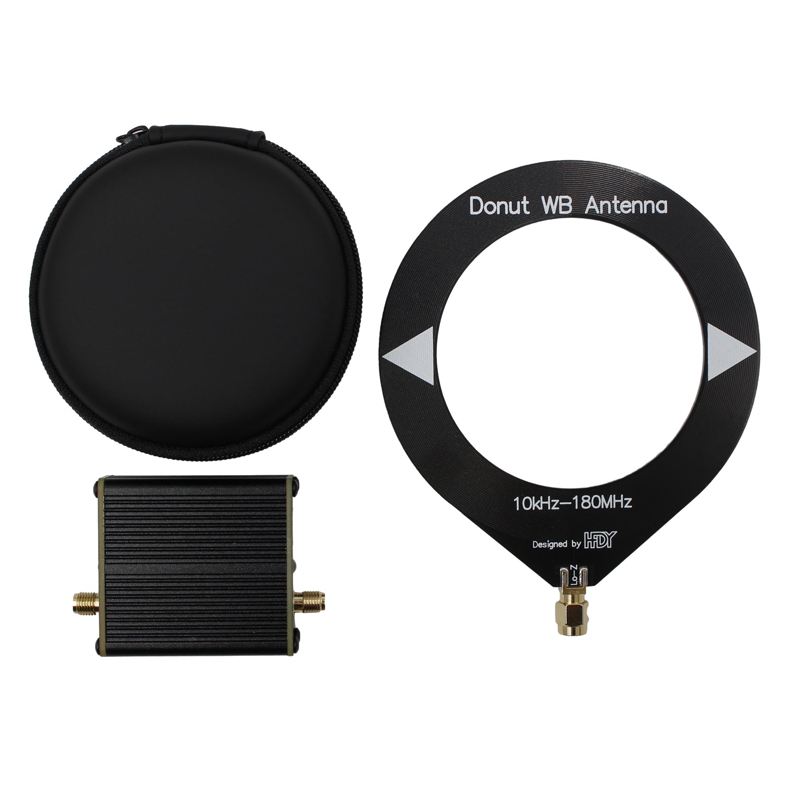 10Khz-180Mhz Upgraded Donut Broadband Antenna With Low Impedance Converter