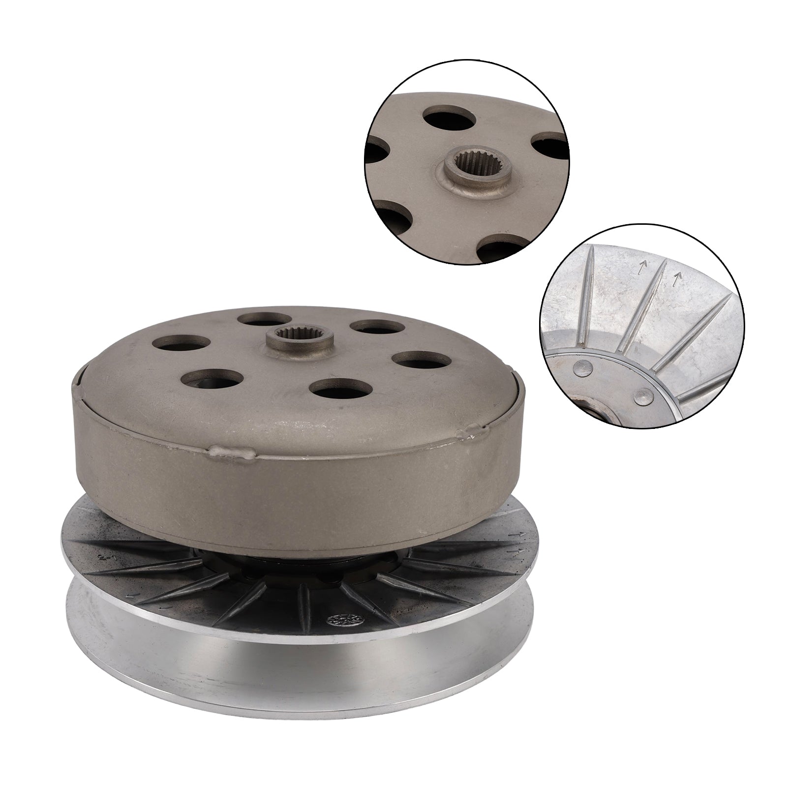 2008-2010 SYM ATV Quad Lander 300 Front Complete Variator Set 22101-Hma-000 23010-HMA-000/23010-HMB-000