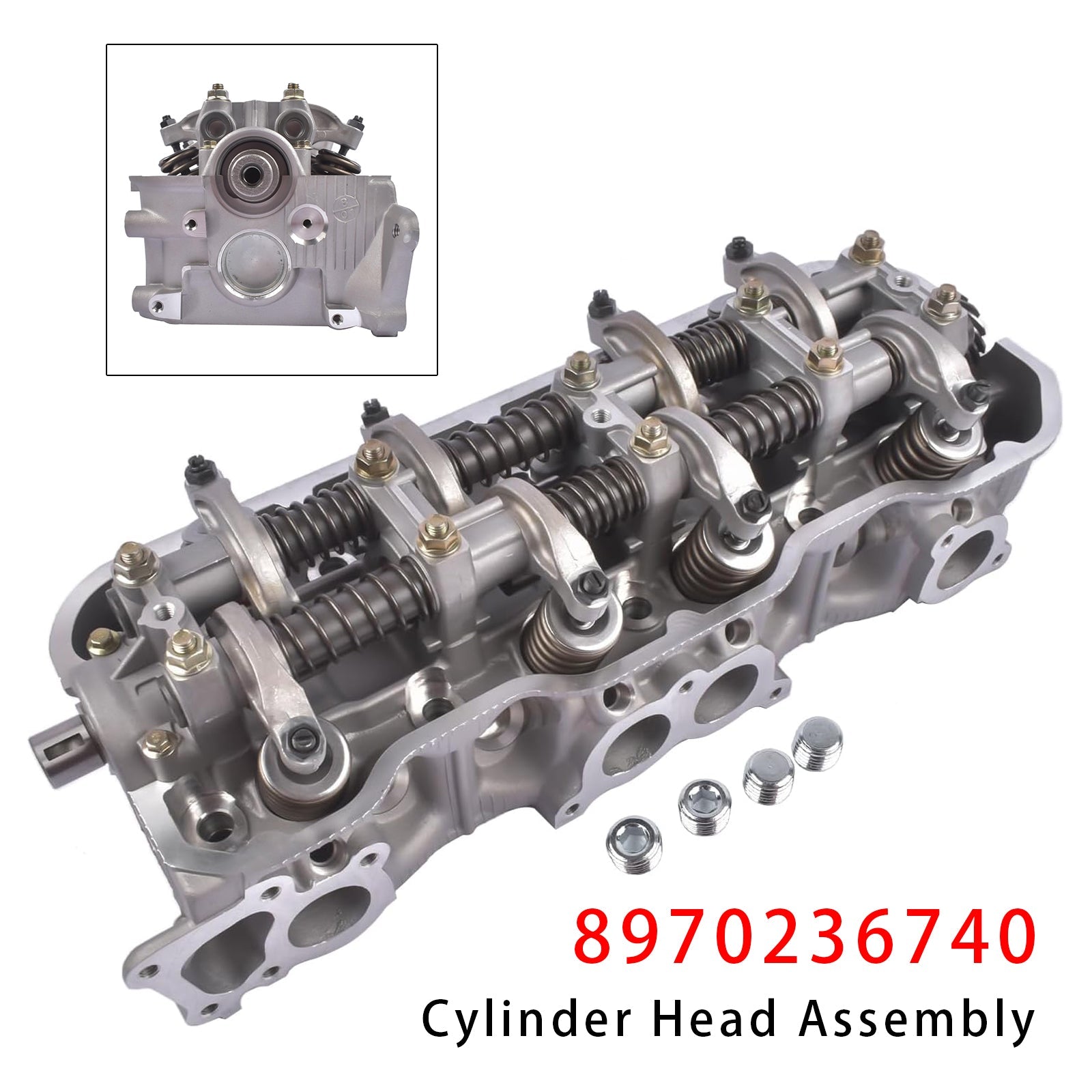 1991-1997 For ISUZU RODEO 2.6L 2559CC L4 SOHC, (8 VALVE), ENG CODE 4ZE1 Cylinder Head 30658305A