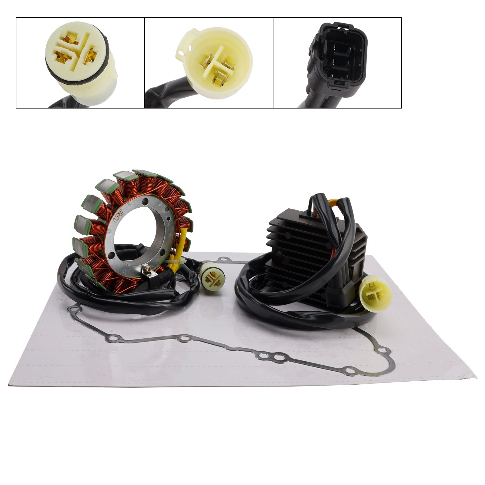 2004-2006 for Arctic Cat ATV 650 V-Twin Automatic FIS Stator Regulator Rectifier & Gasket 32101-48E00