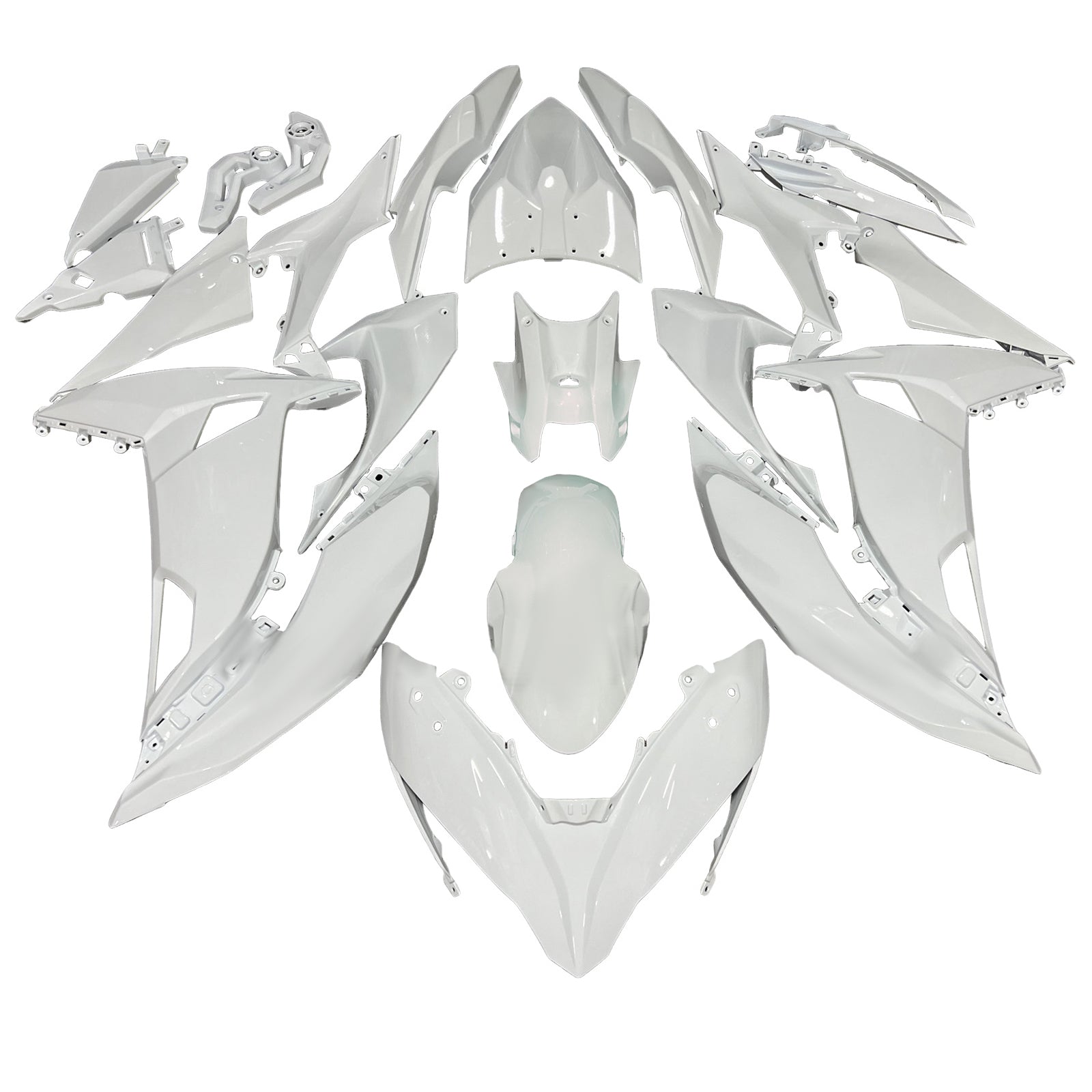 Injection Fairing Kit Bodywork Plastic ABS fit For Kawasaki ER-6F Ninja650R 2017-2019