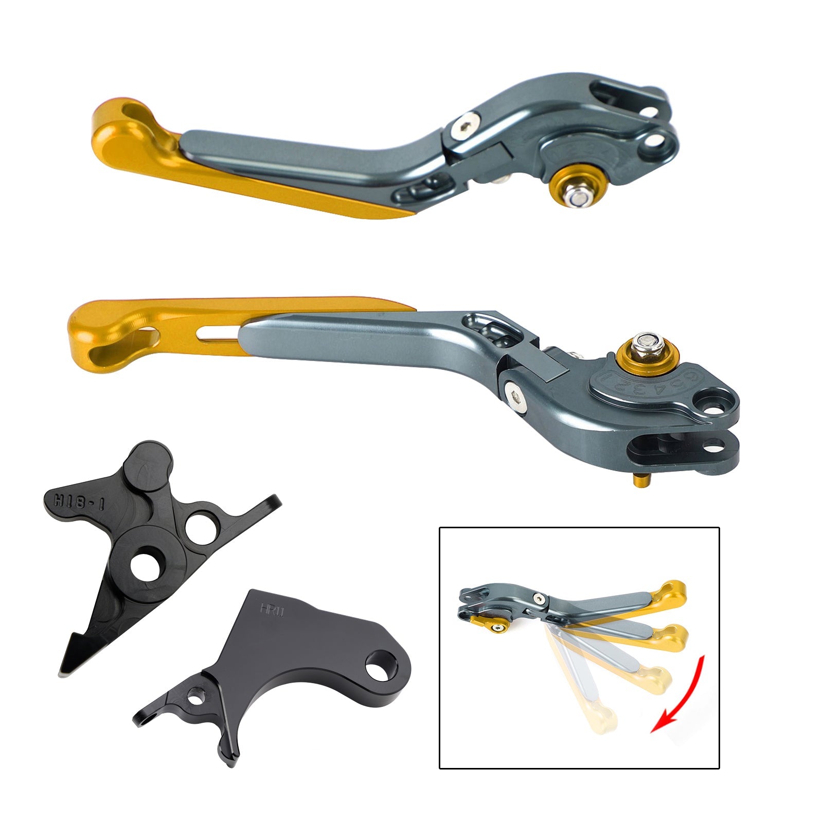 2022-2024 HONDA CRF1100L Africa Twin 조절식 클러치 브레이크 레버