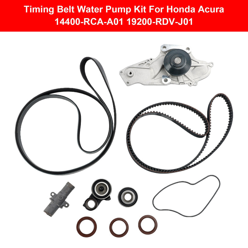 2003-2012 Honda Accord Timing Belt Water Pump Kit 14400-RCA-A01 19200-RDV-J01