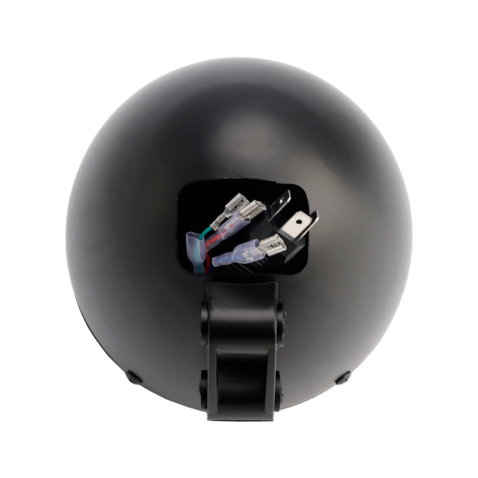 Multifunctional Beam Headlight Fog Lamp Custom Fits For Racer Bobber Chopper Chrome