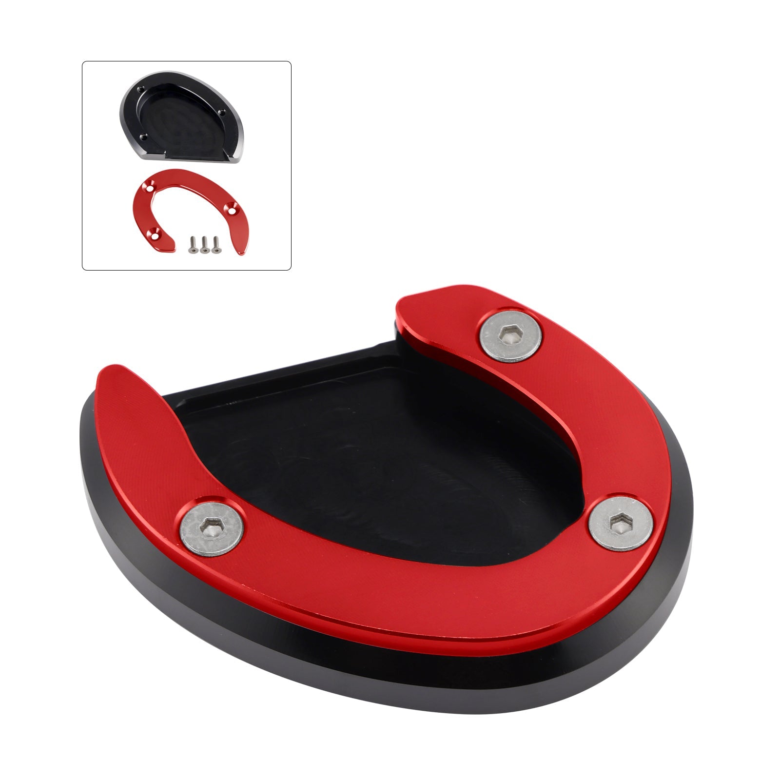 Kickstand Enlarge Plate Pad fit for Bonneville Bobber T100 T120 2018-2020