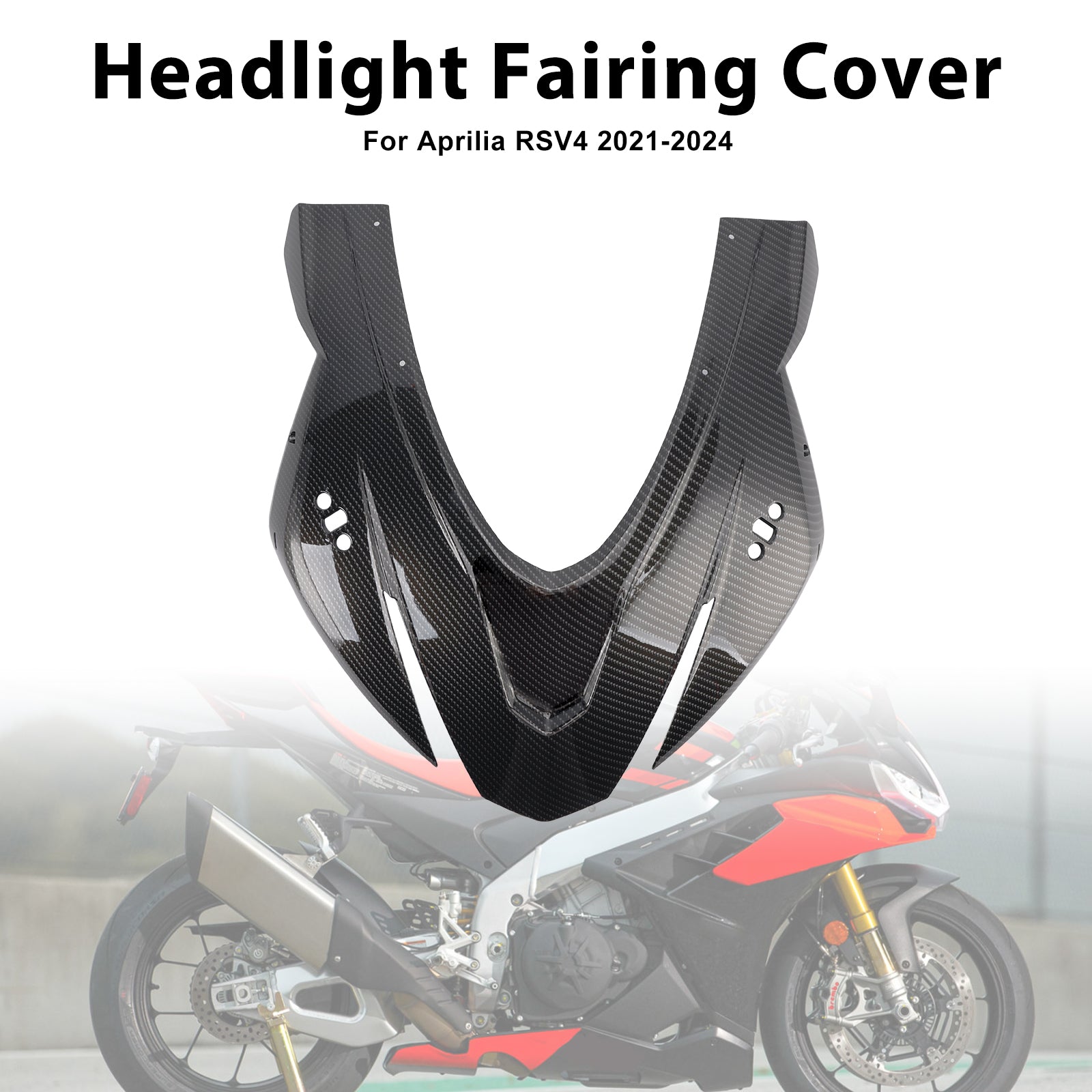 2021-2024 Aprilia RSV4 Headlight Fairing Windshield Cover