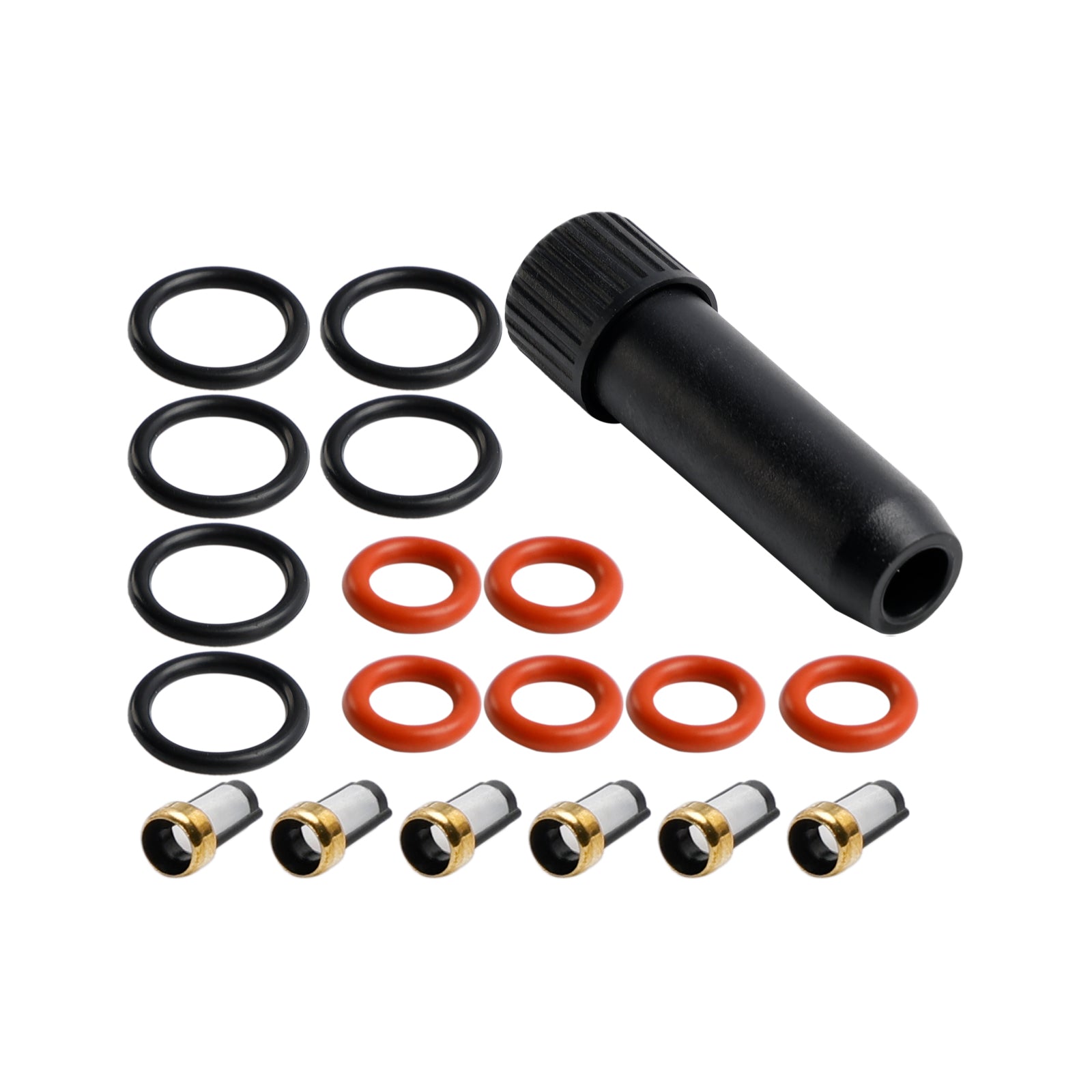 6PCS Fuel Injector Repair Seal Kit FJ786 Fit Lexus IS350 GS350 GS450h IS