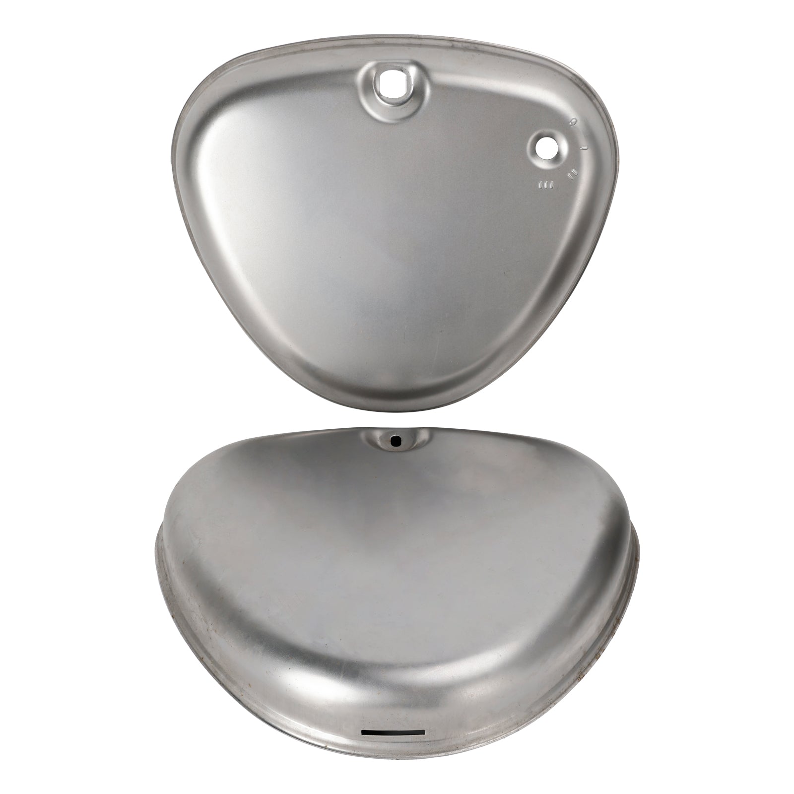 Simson S51 S50 S70 Unpainted Fuel Gas Tank and Tank Side Cover set