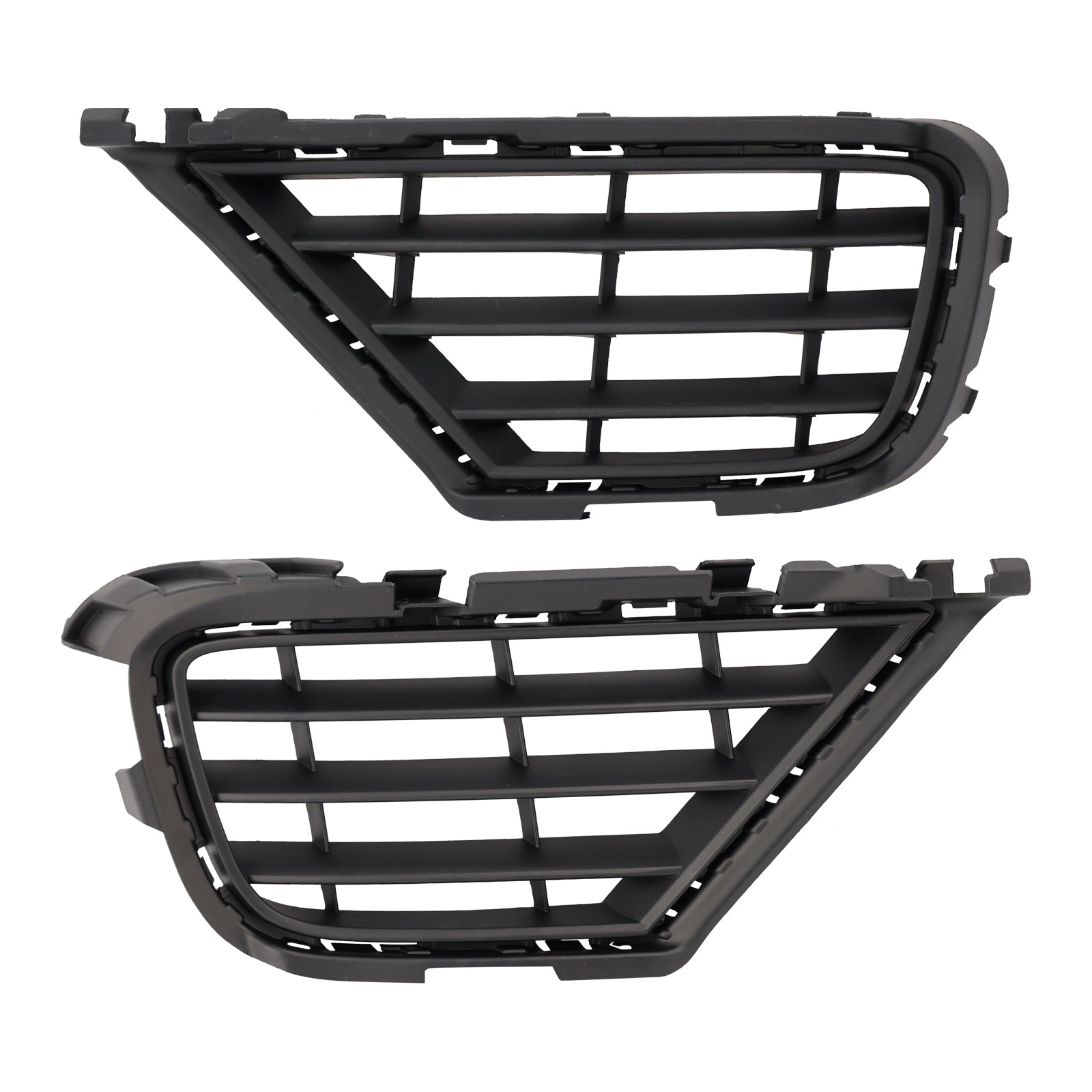 2015-2017  Volkswagen VW Touareg 7P 2PCS Front Lower Fog Light Cover Grille Grill