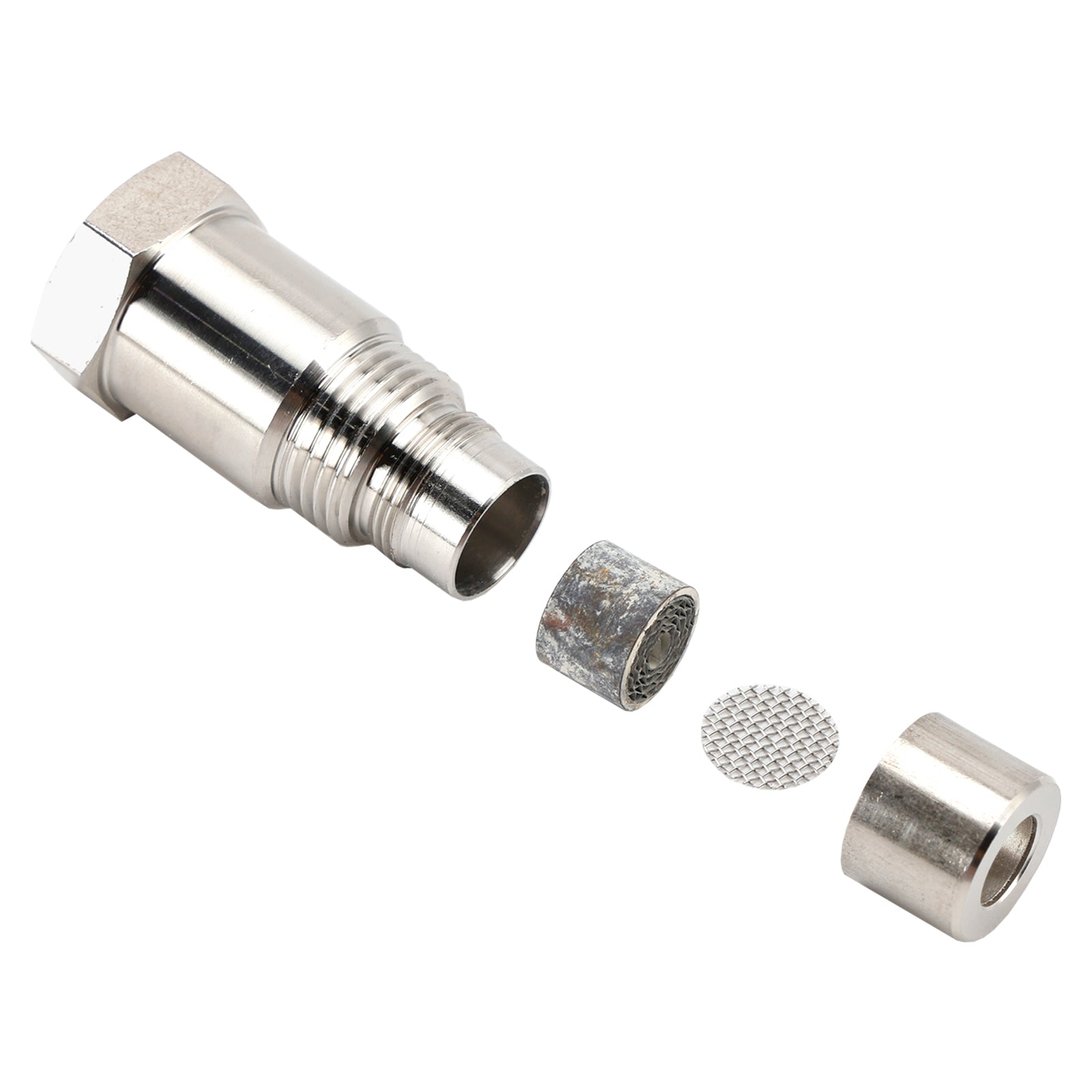 M18*1.5 O2 Sensor CEL Check Engine Light Spacer W/Catalytic Converter Filter element