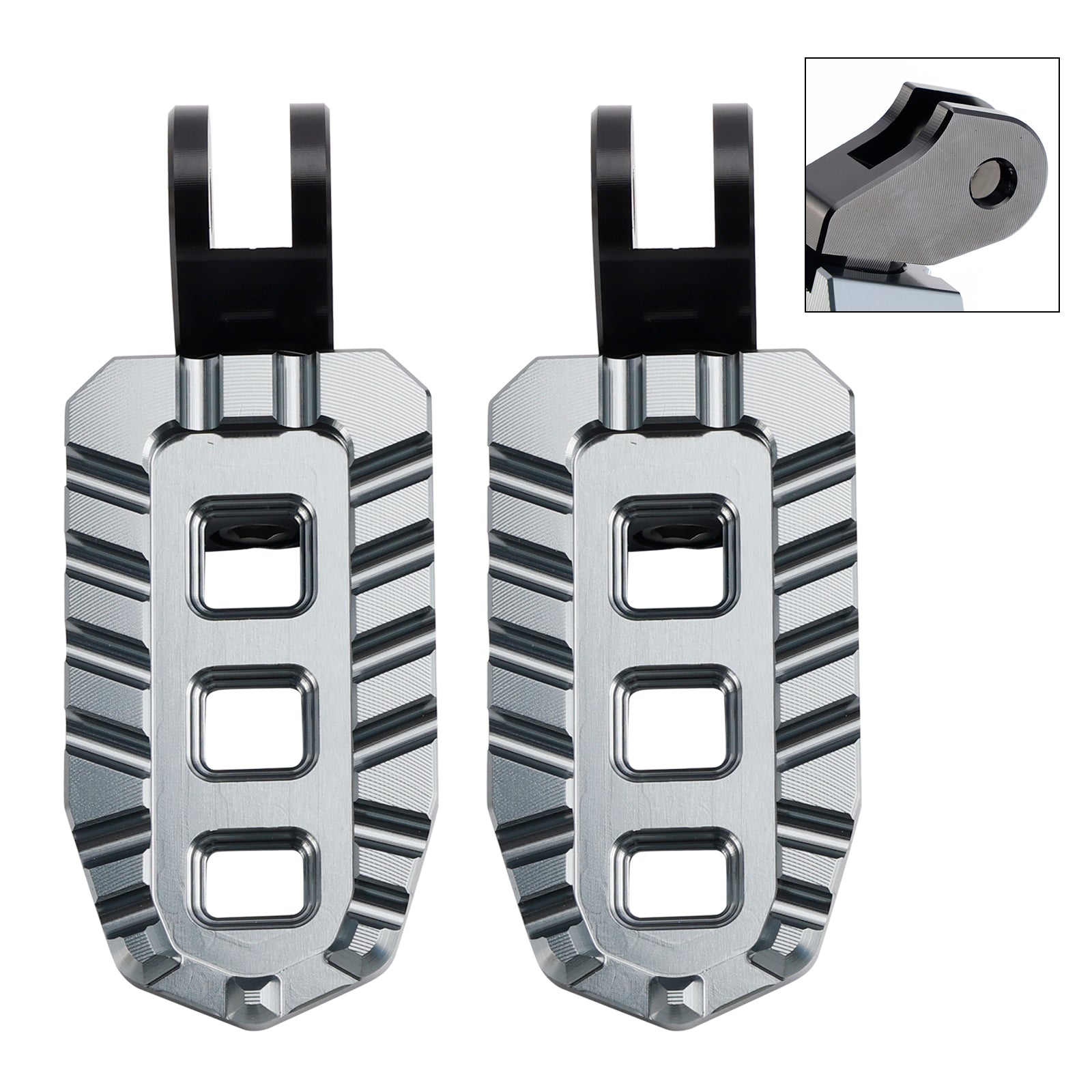 2023-2024 Scrambler 400X Front Footrests Foot Pegs