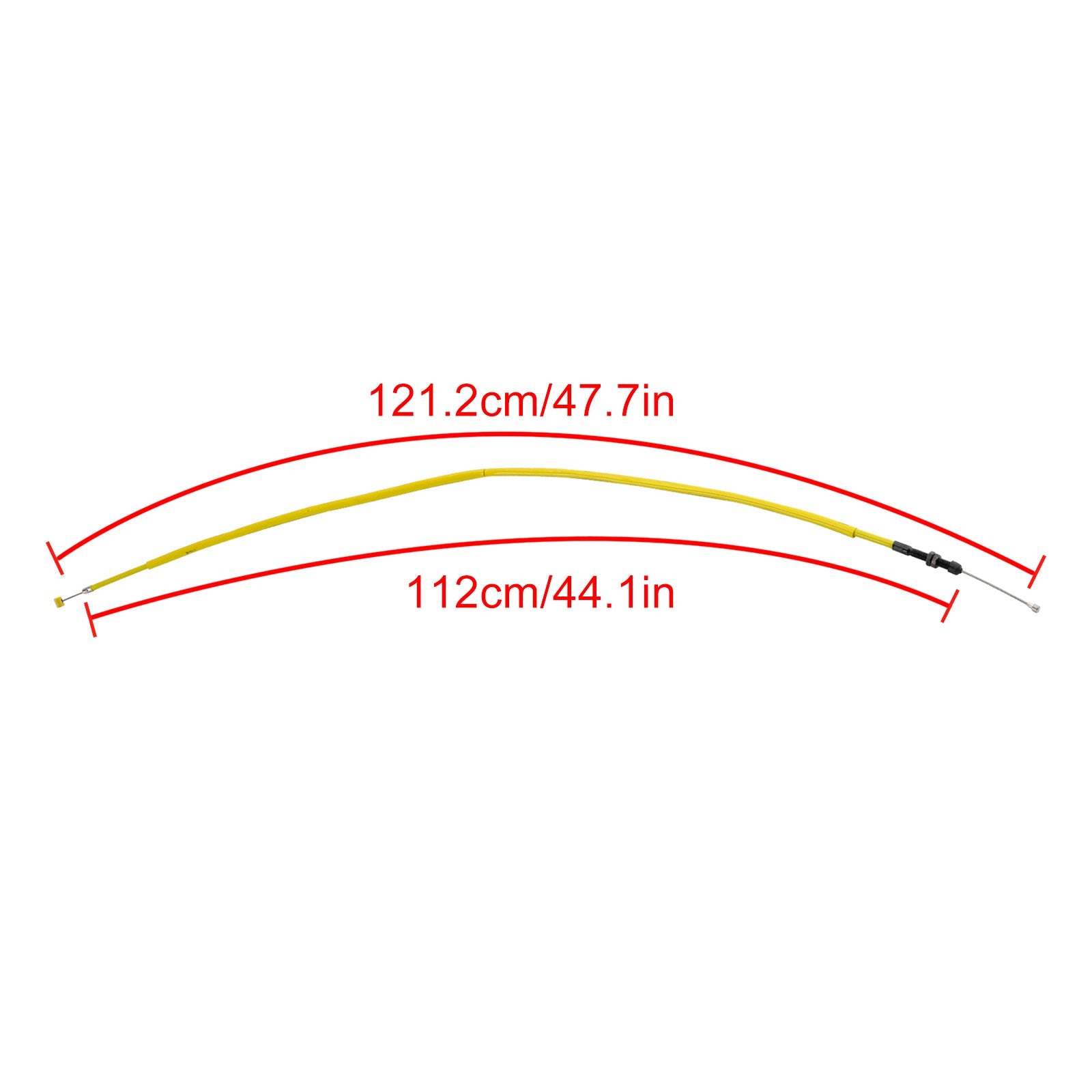 2017-2024 Yamaha R6 Motorcycle Clutch Cable Replacement Yellow