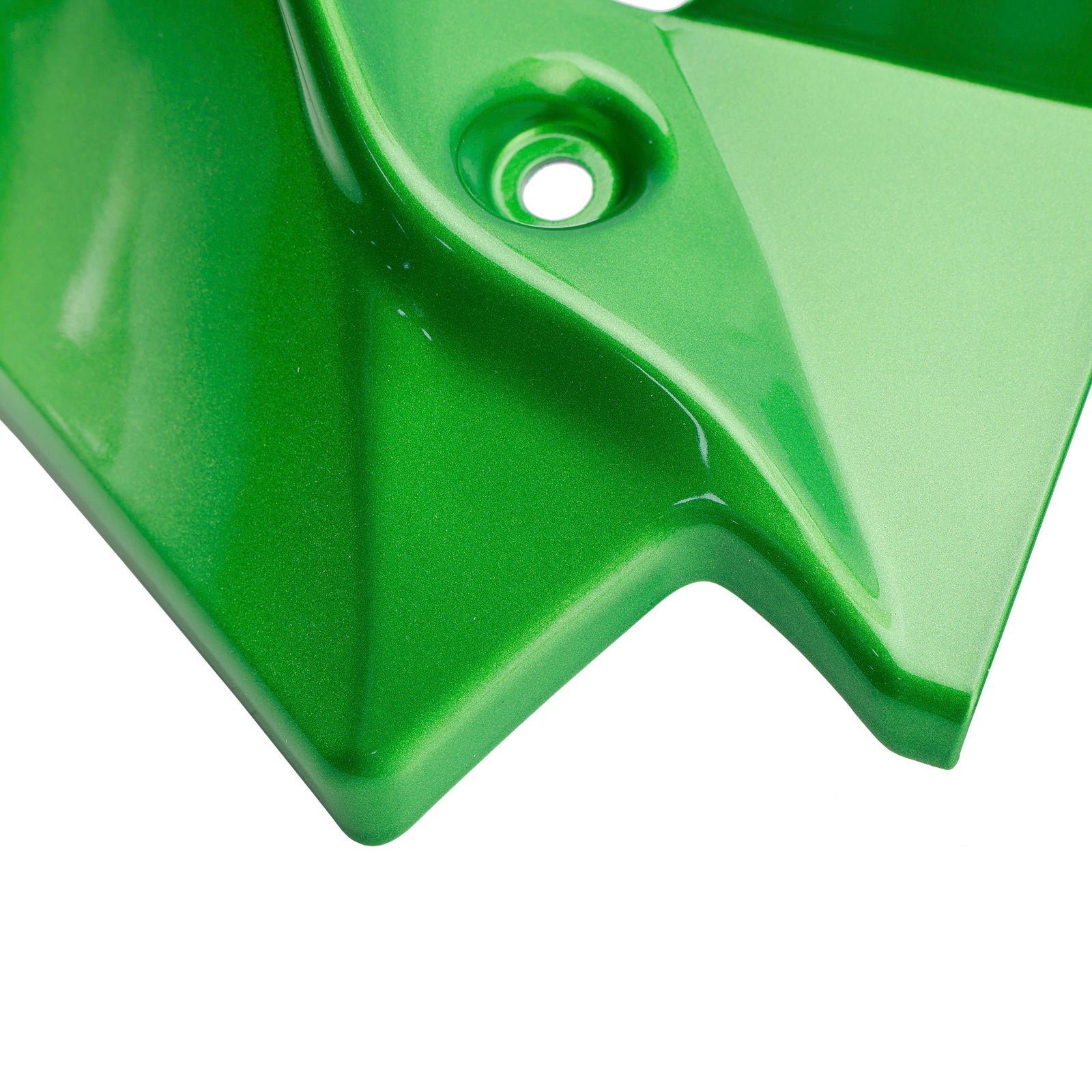 2021-2024 가와사키 Z650 프론트 다운포스 스포일러 익스텐션 페어링 다크 그린