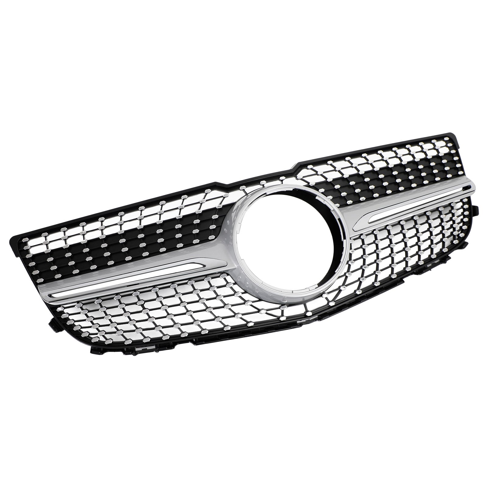 Front Bumper Grille Grill Fit Mercedes Benz X204 GLK-Class 2013-2015 Diamond