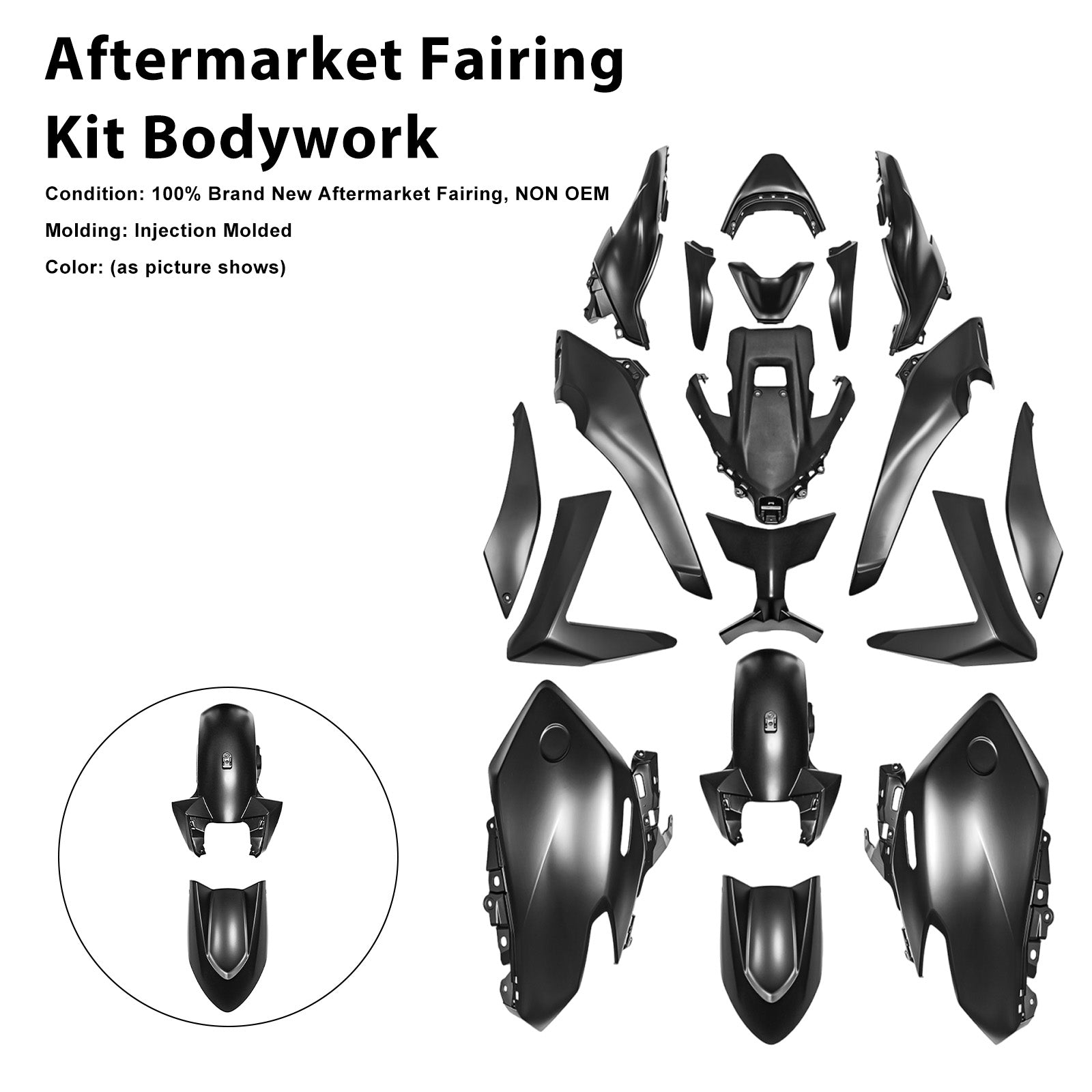 2025-2026 for Yamaha TMAX560 Injection Bodywork Fairing Kit