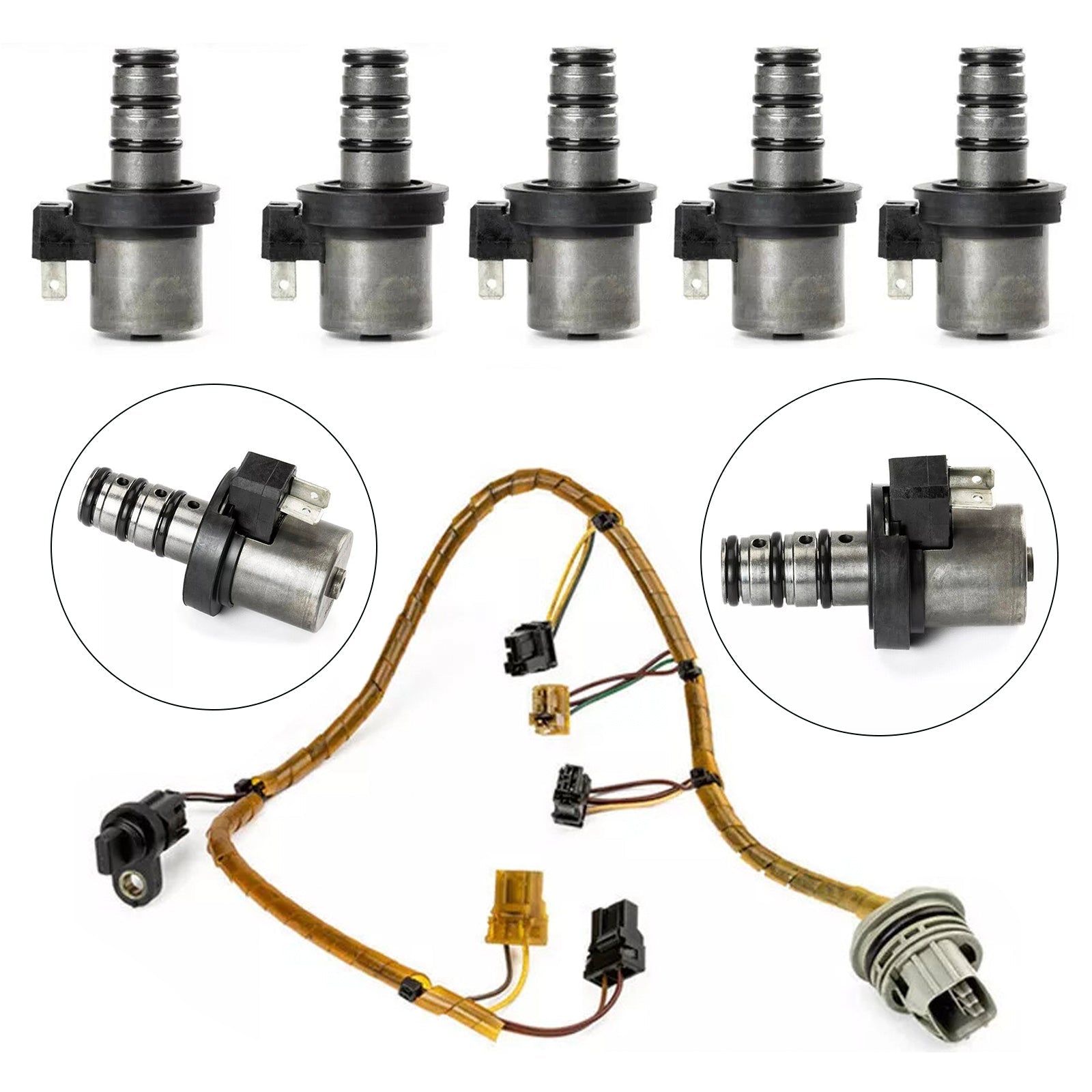 2000-2005 DION 1.8L Transmission Shift Solenoid Kit with Harness F4A41 F4A42