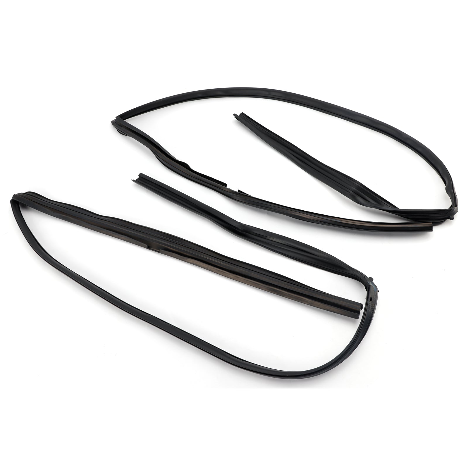 1996-2000 HONDA CIVIC EK4 EK9 2D 3D 2PCS Front Door Glass Run Channel