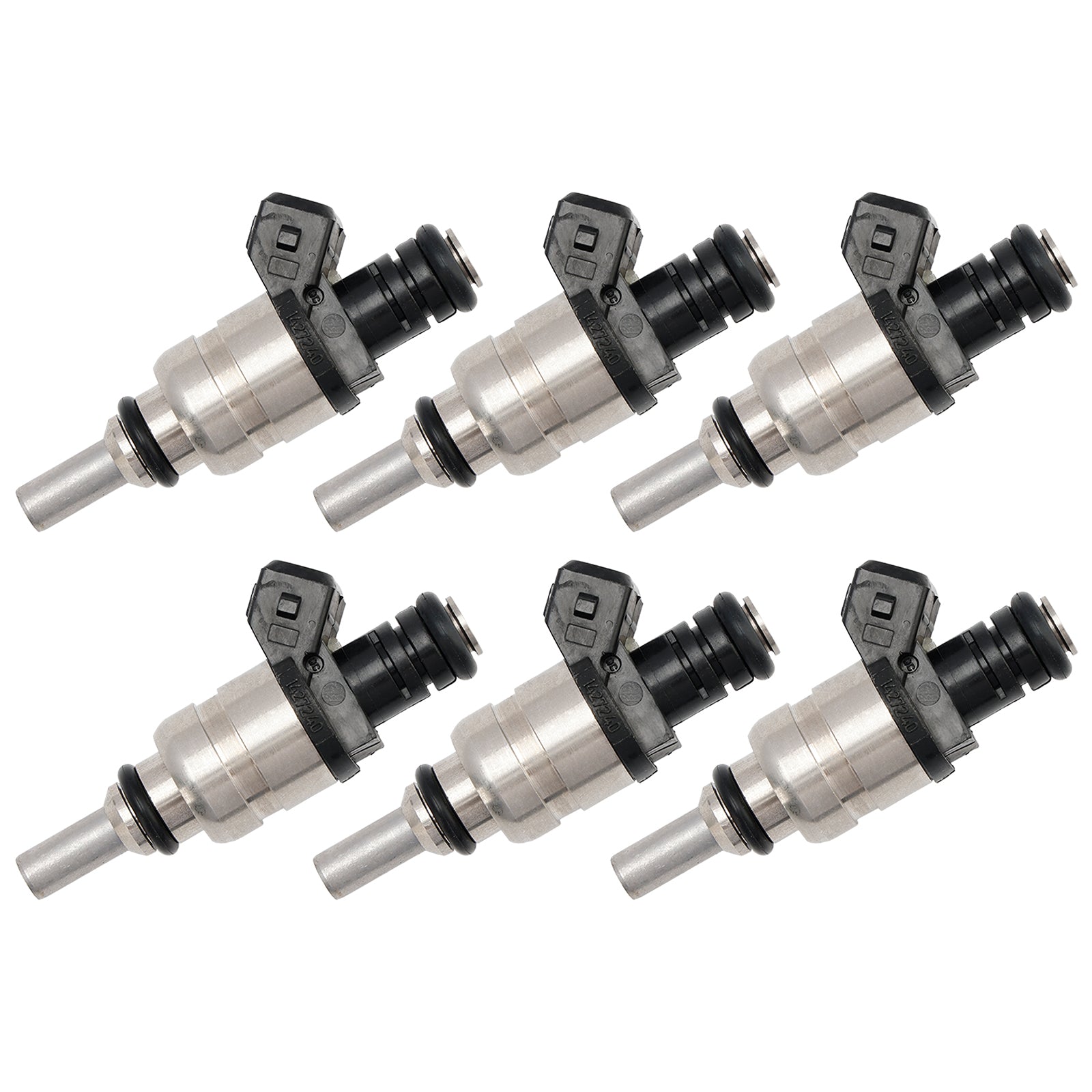6PCS Fuel Injector 13537546244 Fit BMW 325xi 325i 320i 325Ci 525i 2001-2005