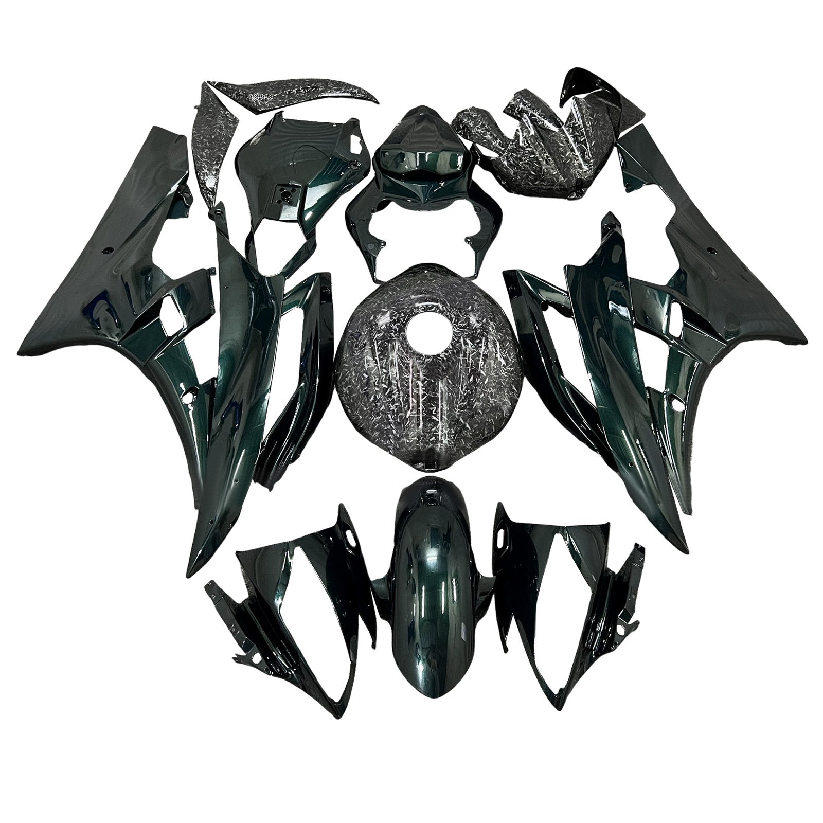 Injection Fairing Kit Bodywork Plastic ABS For Yamaha YZFR6 YZF-R6 2006-2007