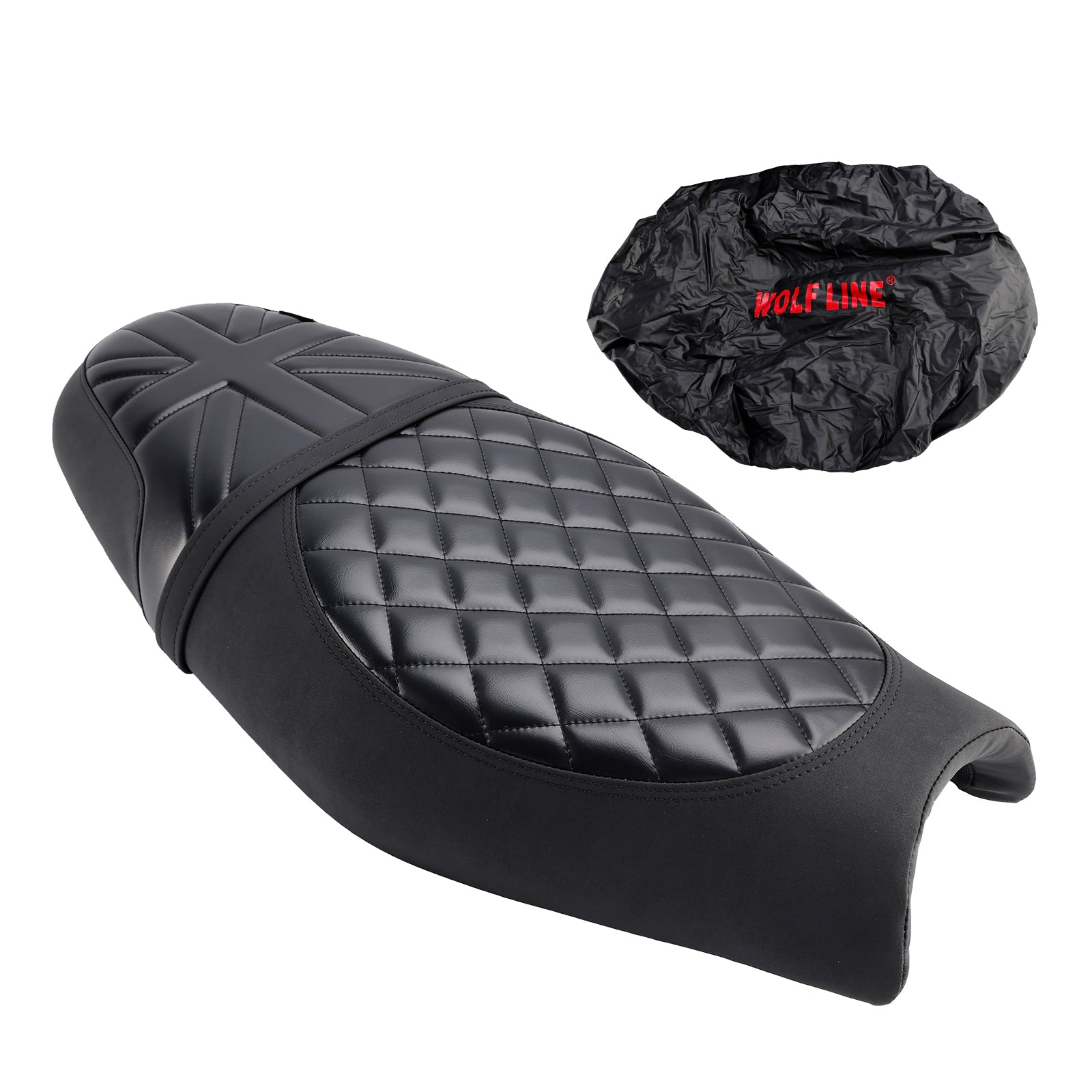 Replace Front Rear Driver Passenger Seat Blackc For Street Twin Speed Twin 900 BrownC