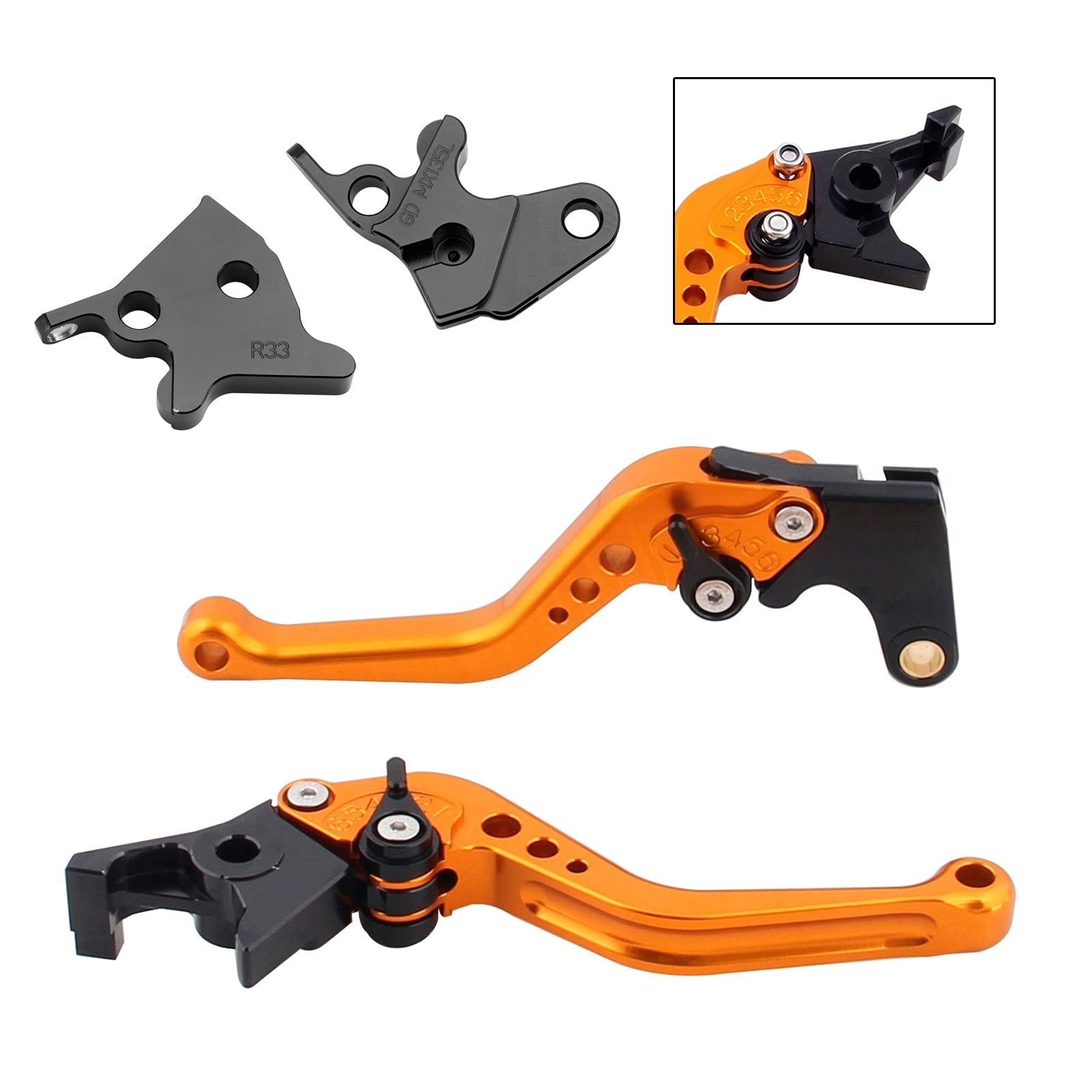 2005-2014  YAMAHA YBR125 NEW Short Clutch Brake Lever