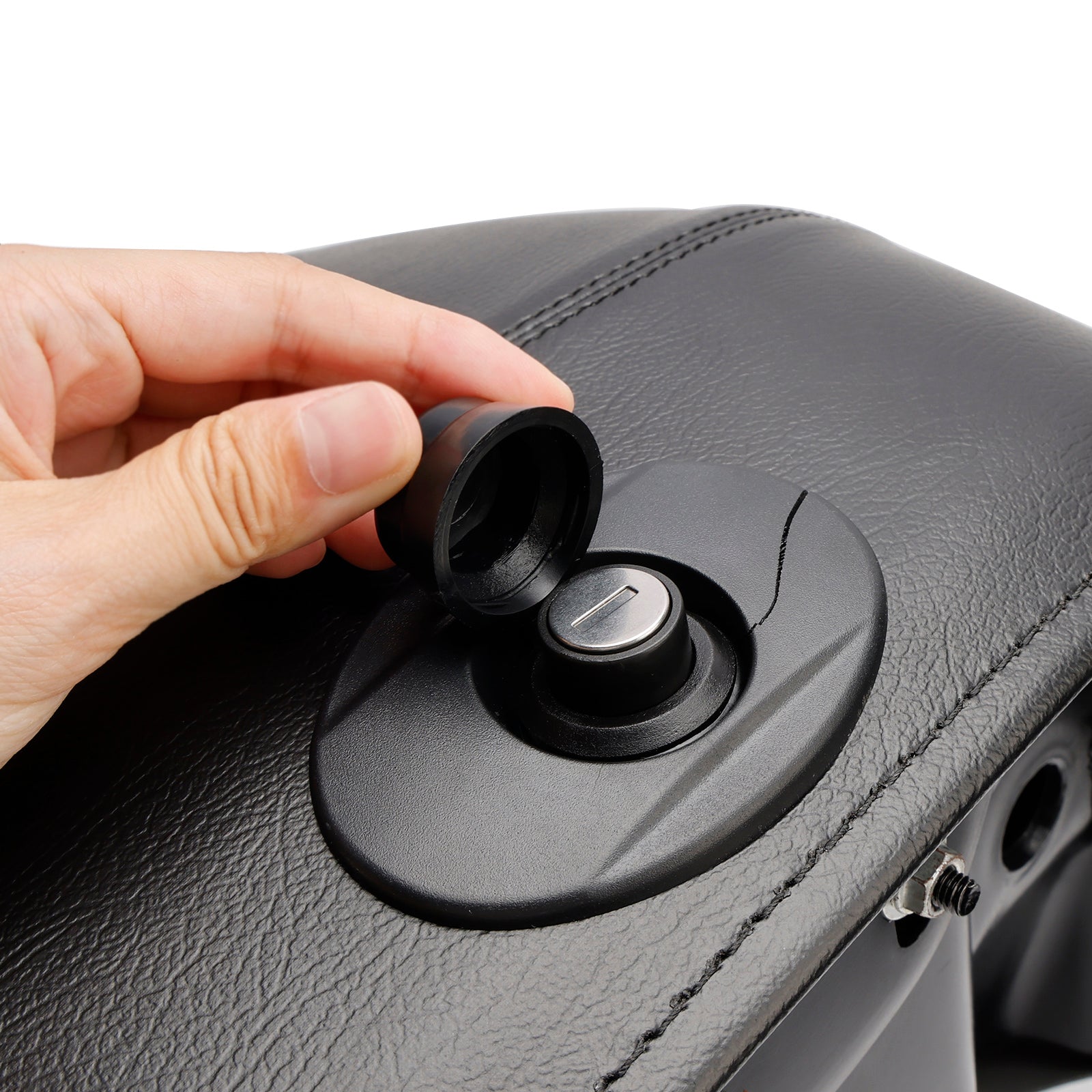 2015-2023 Kawasaki Vulcan S 650 Vn/En650 Pu Side Bag Saddlebag Luggage Black