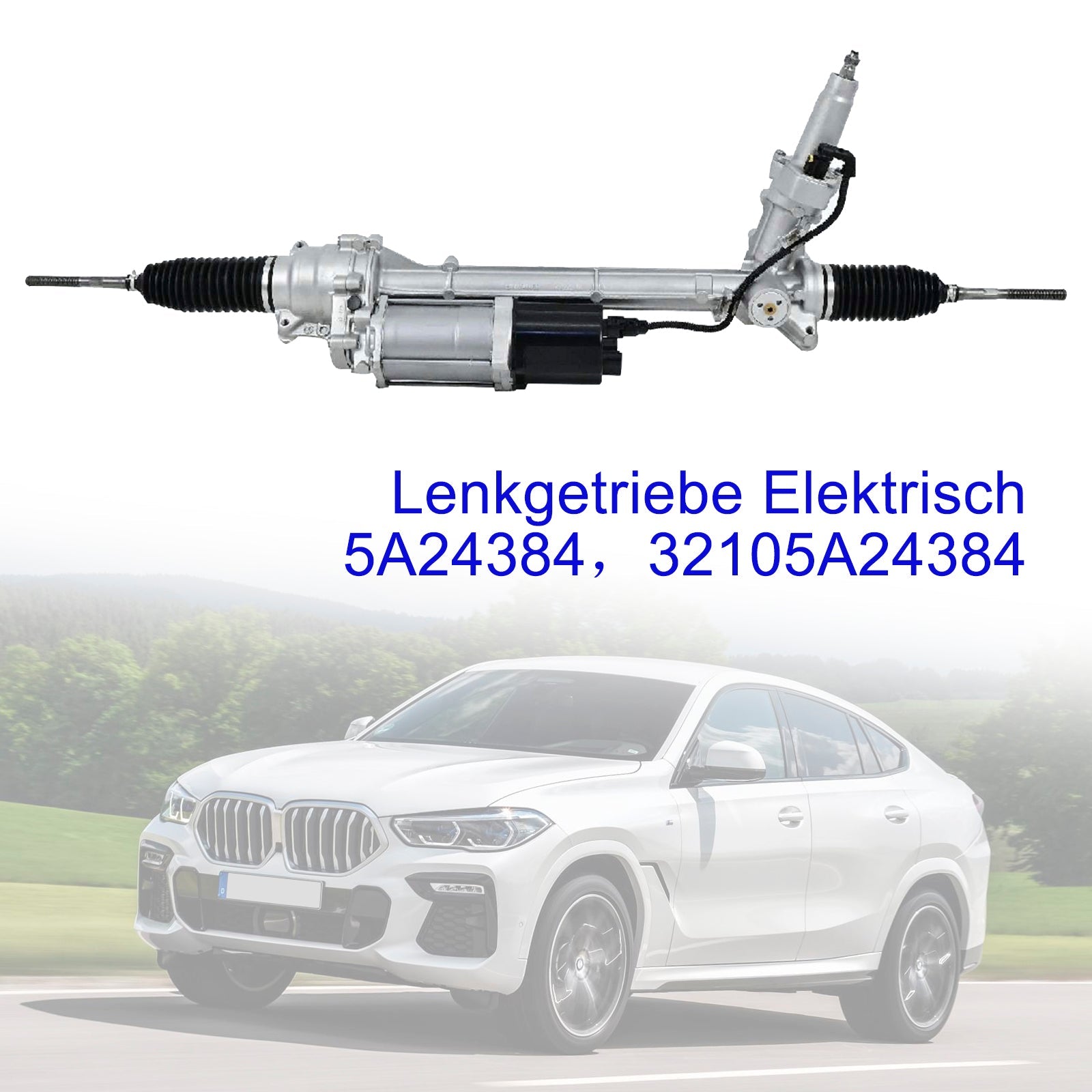 BMW X6 F16, F86 Electric Steering Rack and Pinion 32105A24384 32106881869