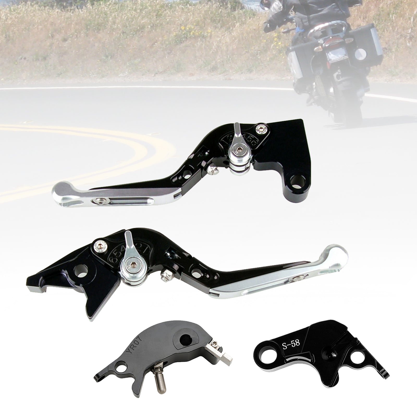 Adjustable Clutch Brake Lever fit for YAMAHA YZF R7 MT-10/SP FZ-10/SP 2022-23