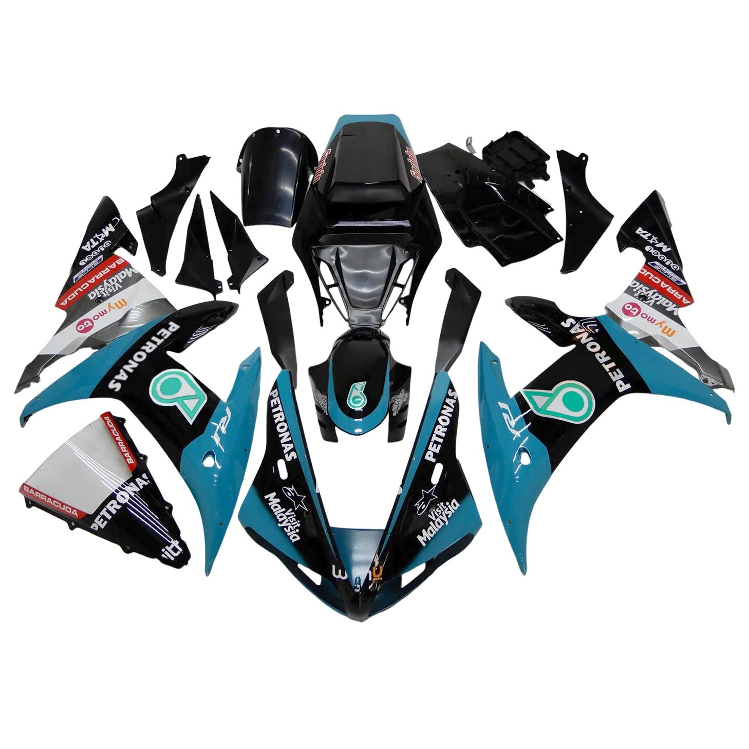 Yamaha YZF 1000 R1 2002-2003 Fairing Kit Bodywork Plastic ABS