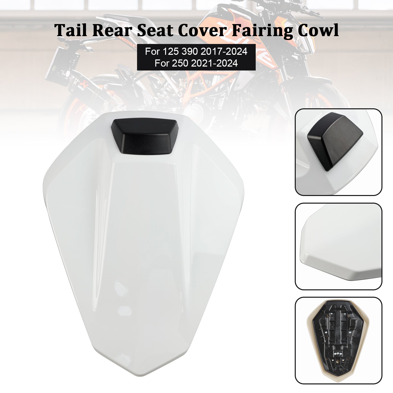 Tail Rear Seat Cover Fairing Cowl For 125 250 390 2017-2024