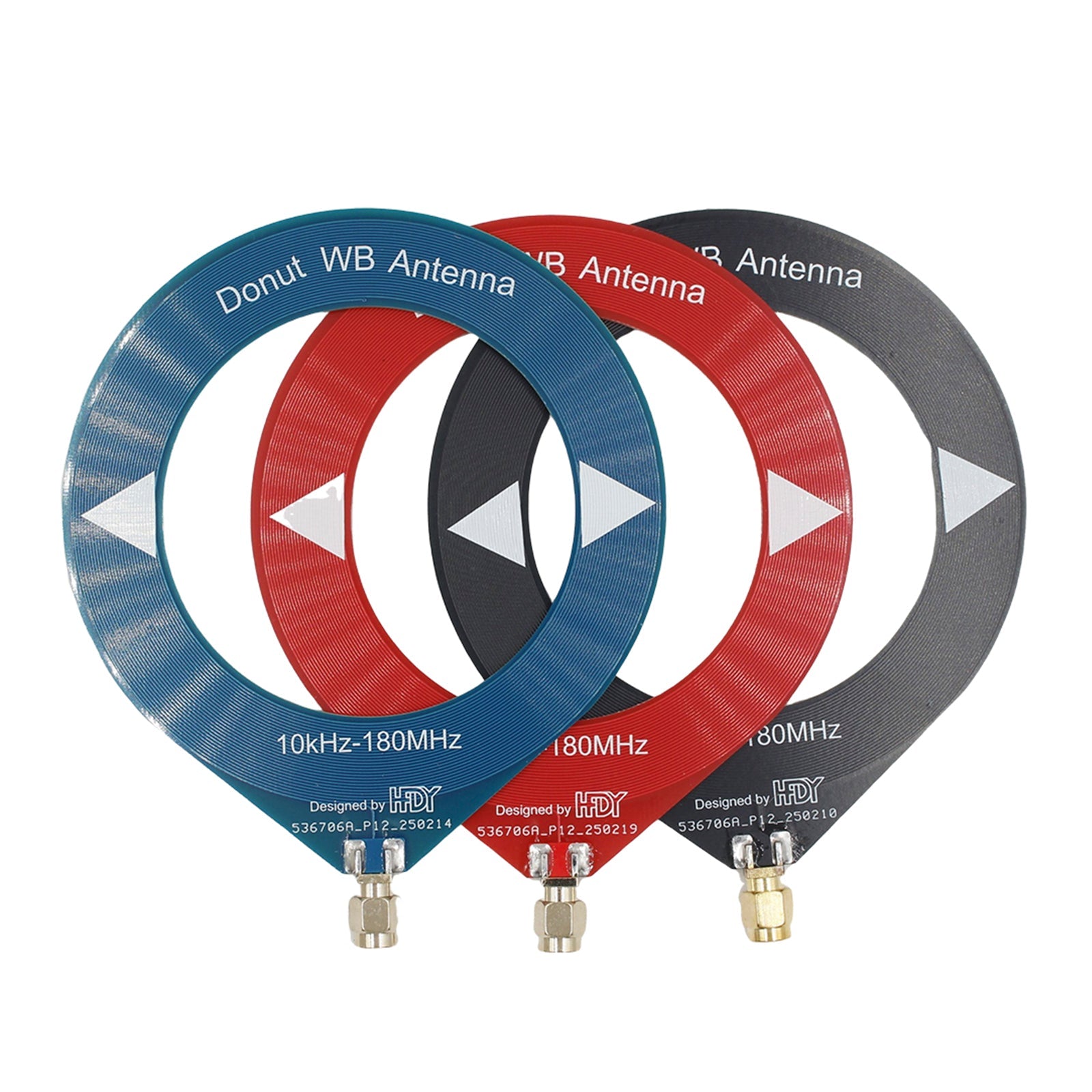 10kHz-180MHz Full-Band Coverage Ring Donut Antenna Shortwave/Medium Wave SDR