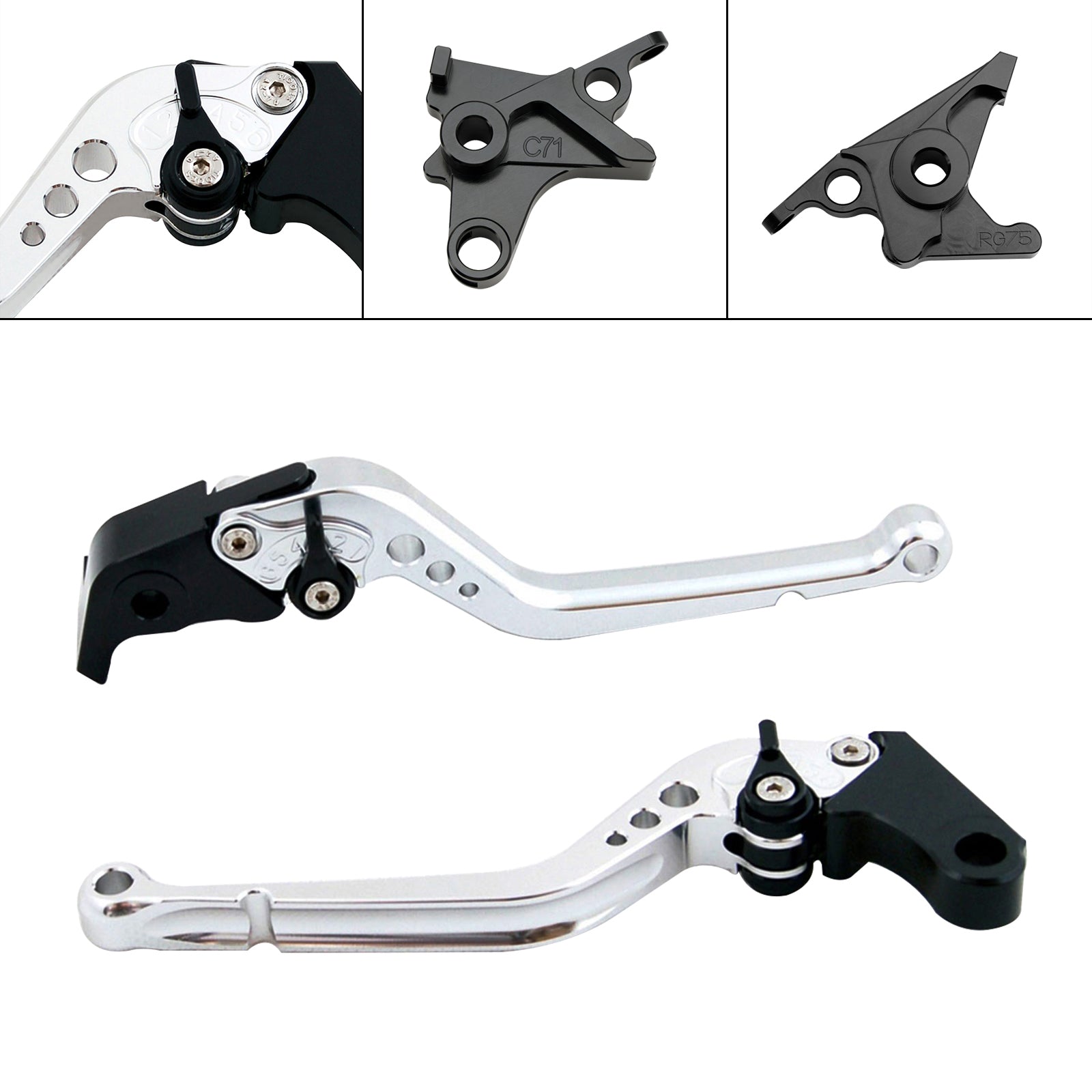 Long Clutch Brake Lever fit for BMW R NINE T /PURE/RACER 2017-2023
