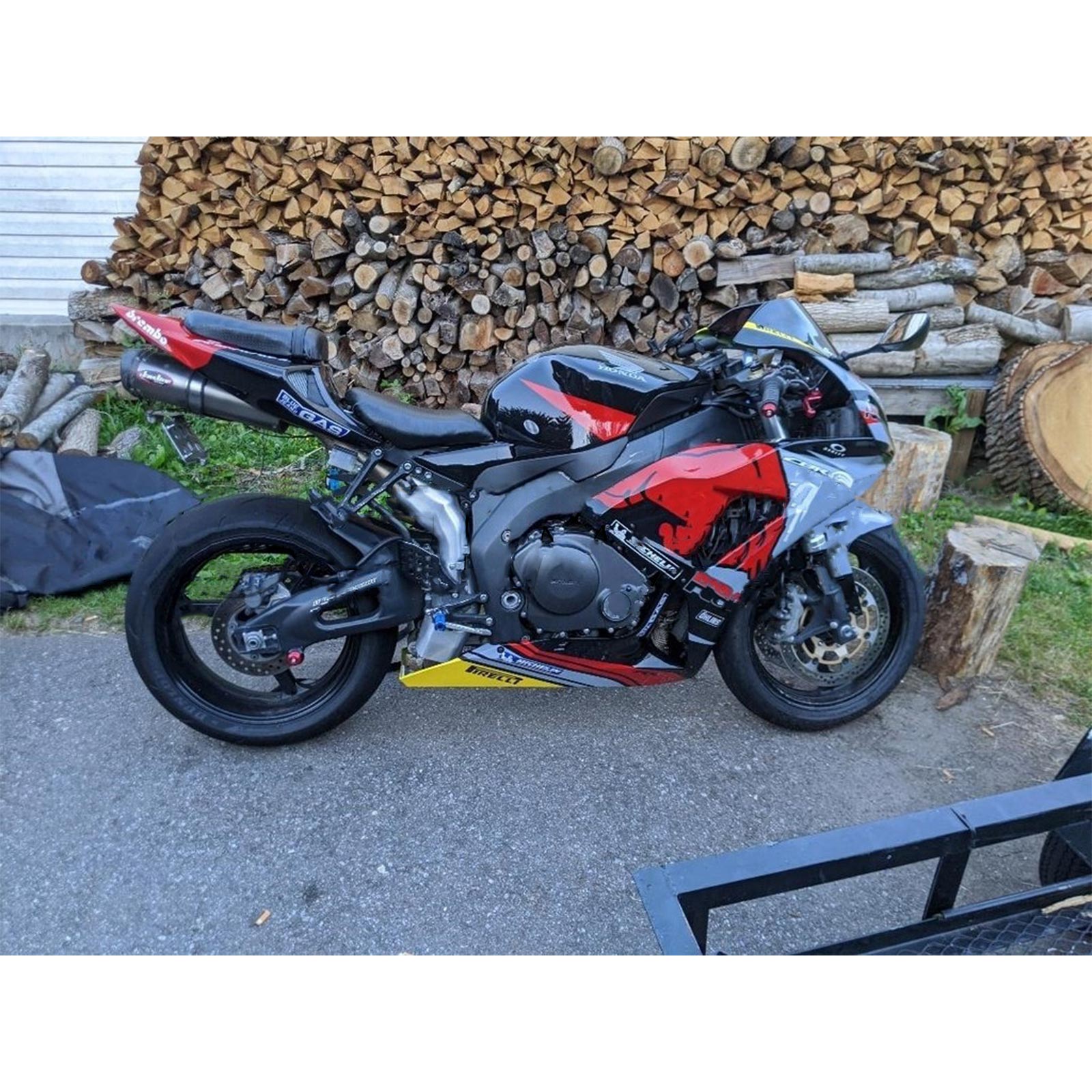 هوندا CBR1000RR 2006-2007 الهدايا المجمعة هيكل السيارة البلاستيك ABS