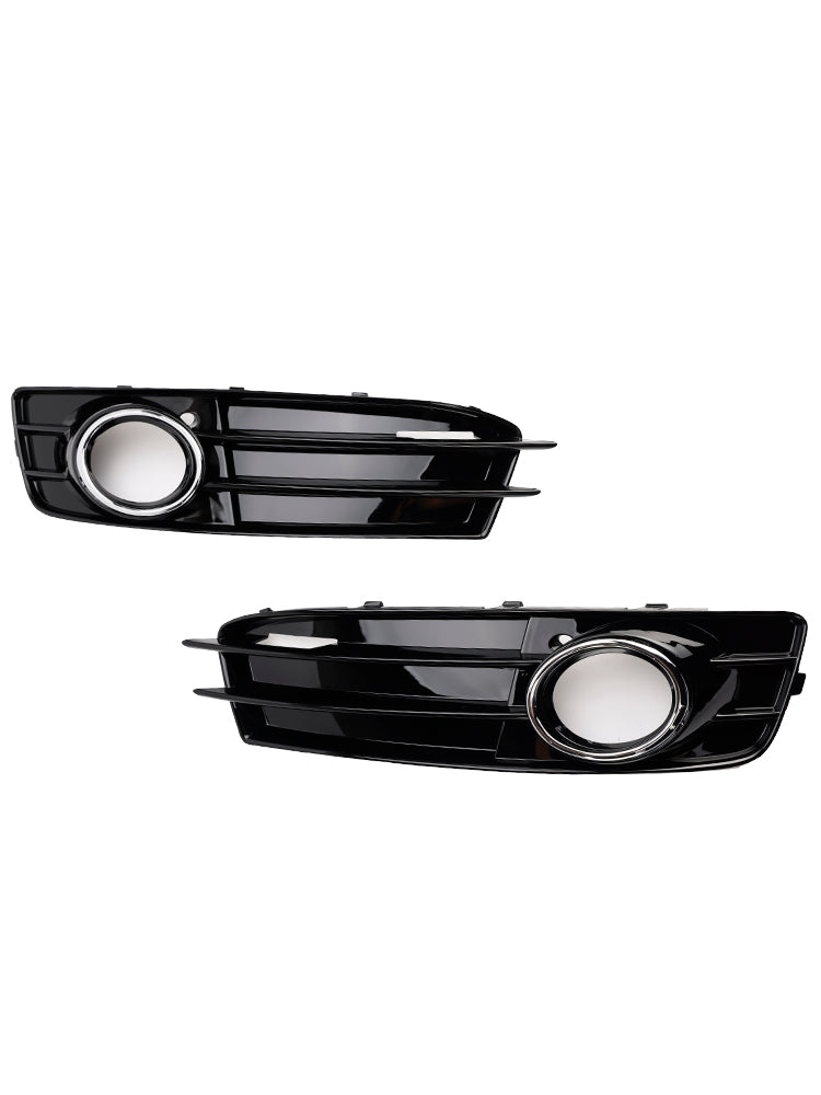 2009-2012 Audi A3 S-Line S3 Front Lower Bumper Grille Fog Light Cover 8P0807682 8P0807681