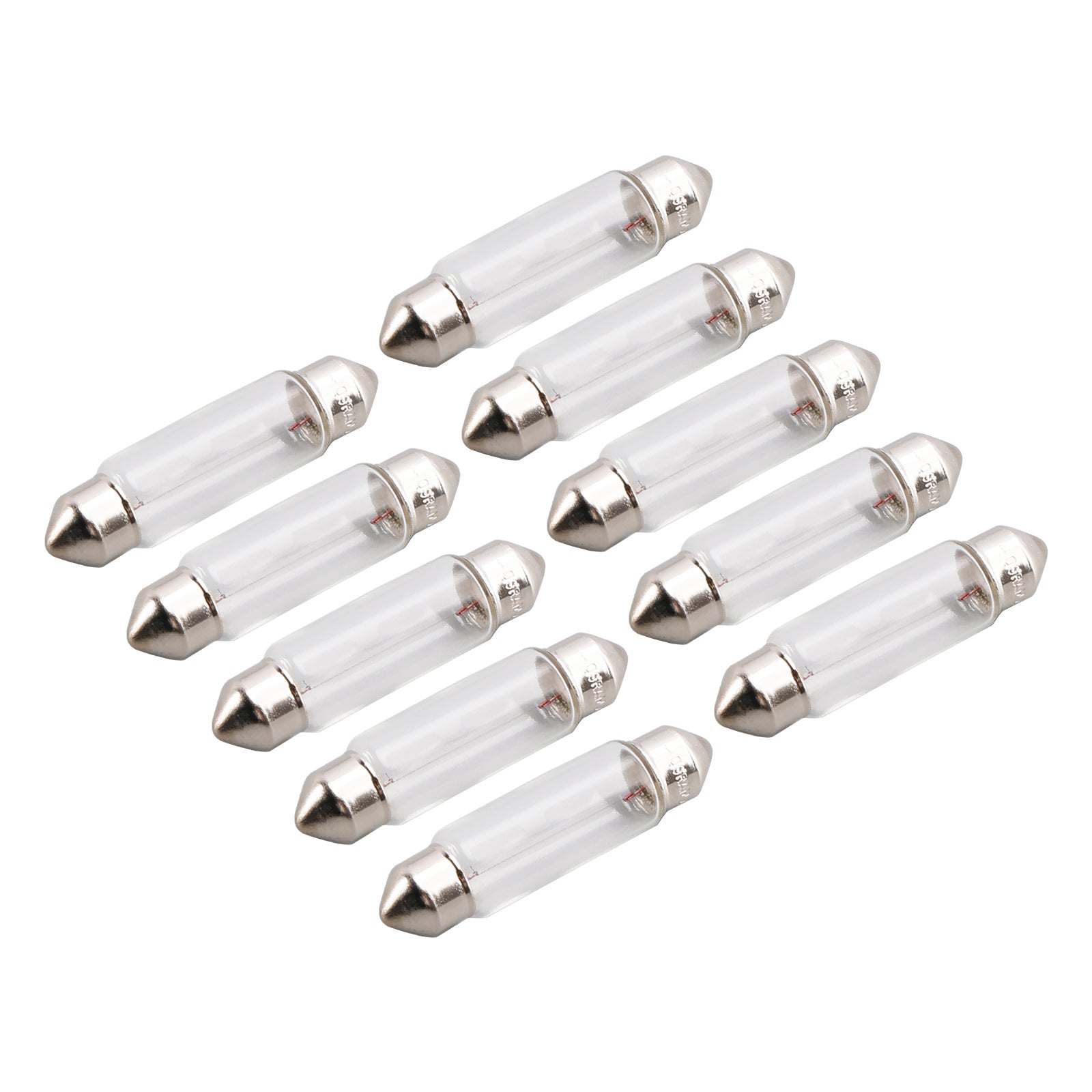 10PCS Car Light Tubular Lamp bulb C5W SV8.5 6421 24V 3W For OSRAM