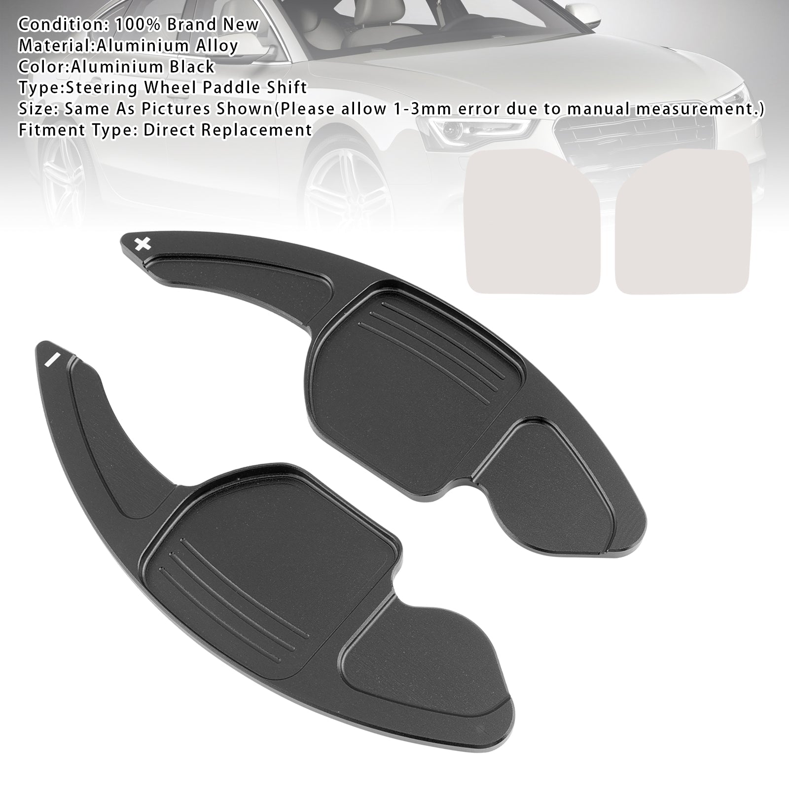 Steering Wheel Paddle Shifter Extension For Audi A3 A4 A5 A6 A8