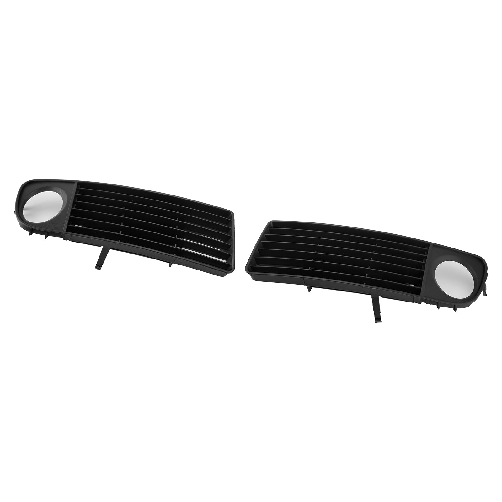 1998-2001 Audi A6 C5 2PCS Front Lower Bumper Fog Light Cover Grille
