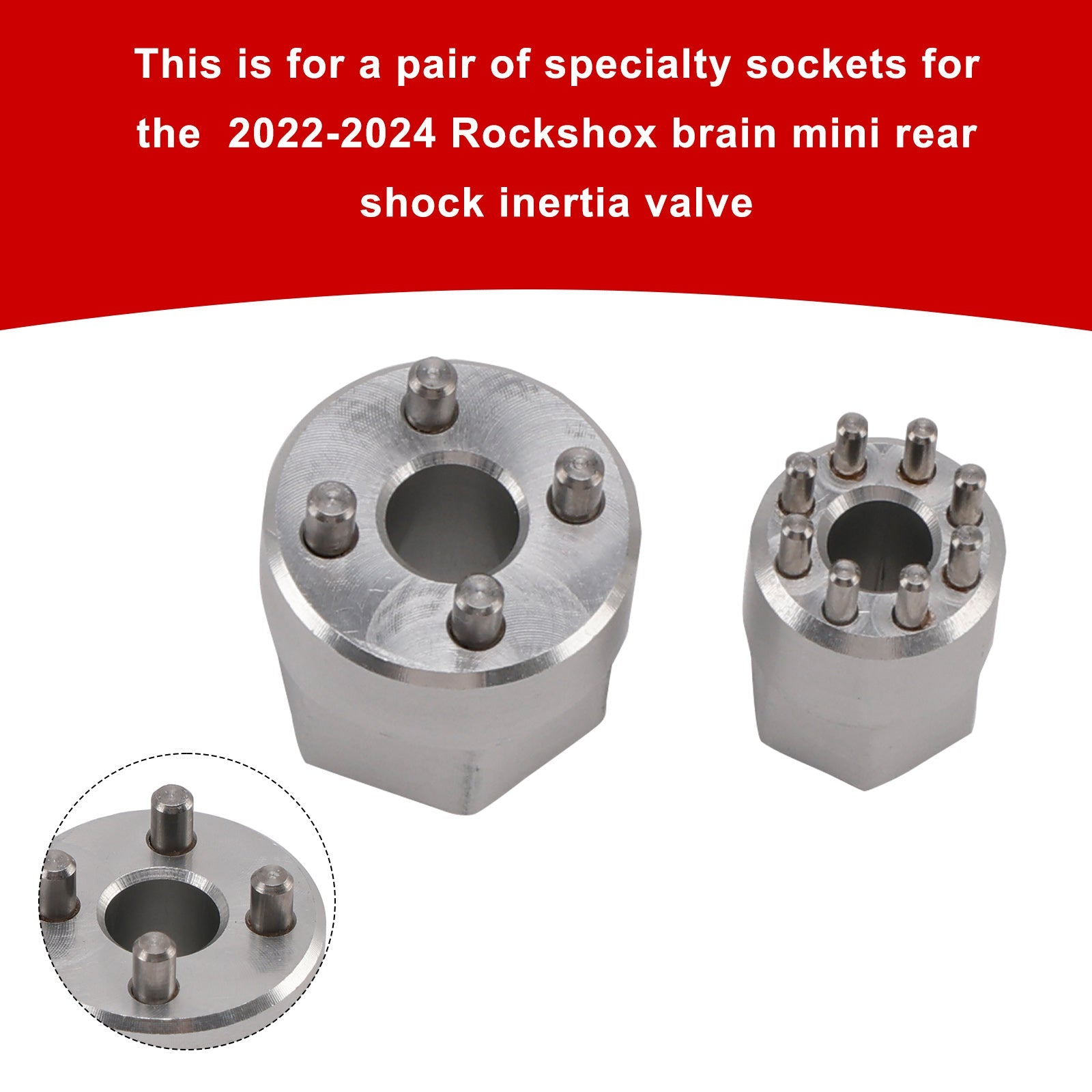RockShox Brain Inertia Valve Tool 2022-2024?CSocket Set for Specialized MINI Shock