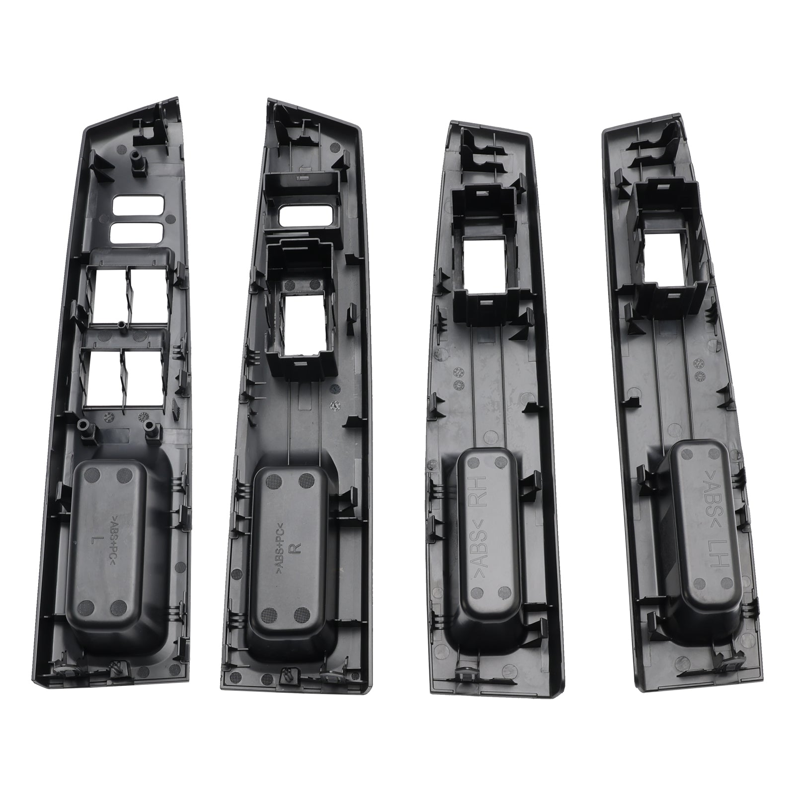 4pcs Window Switch Panel Bezel Trim For Toyota Yaris 2012-2014