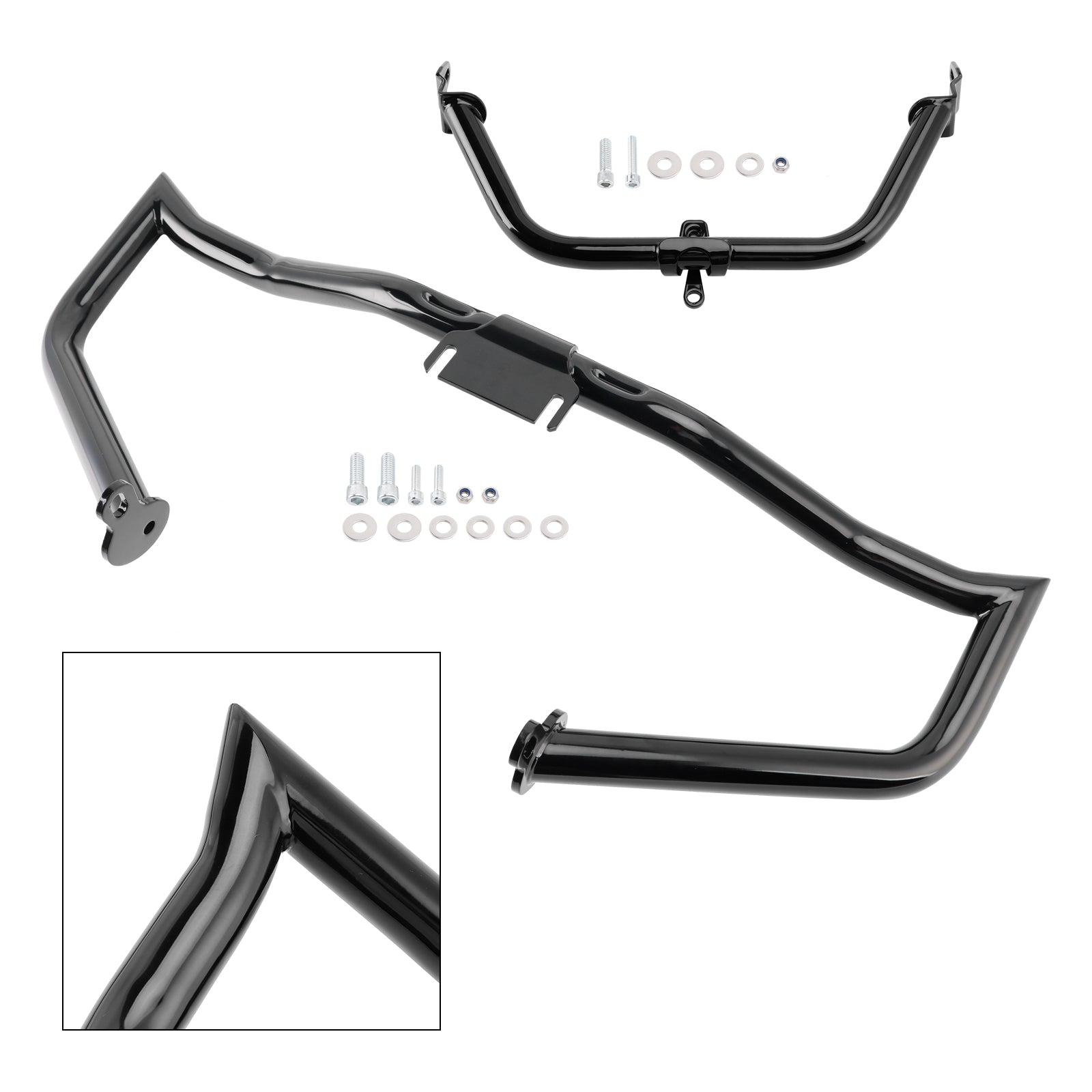 2014-2022 Road Glide Engine Guard Frame Anti-Crash Bumper Protector Chromea ChromeC