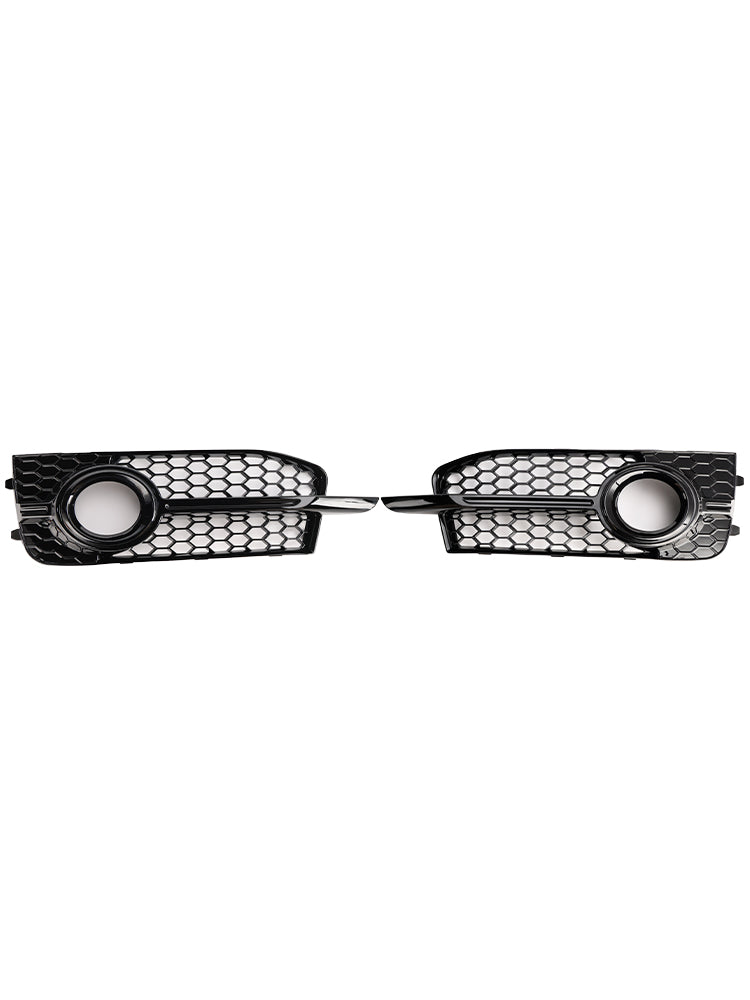 2011-2014  Audi A1 8X S-Line 2PCS Front Bumper Fog Light Cover Grille Grill  8X0807682B 8X0807681B