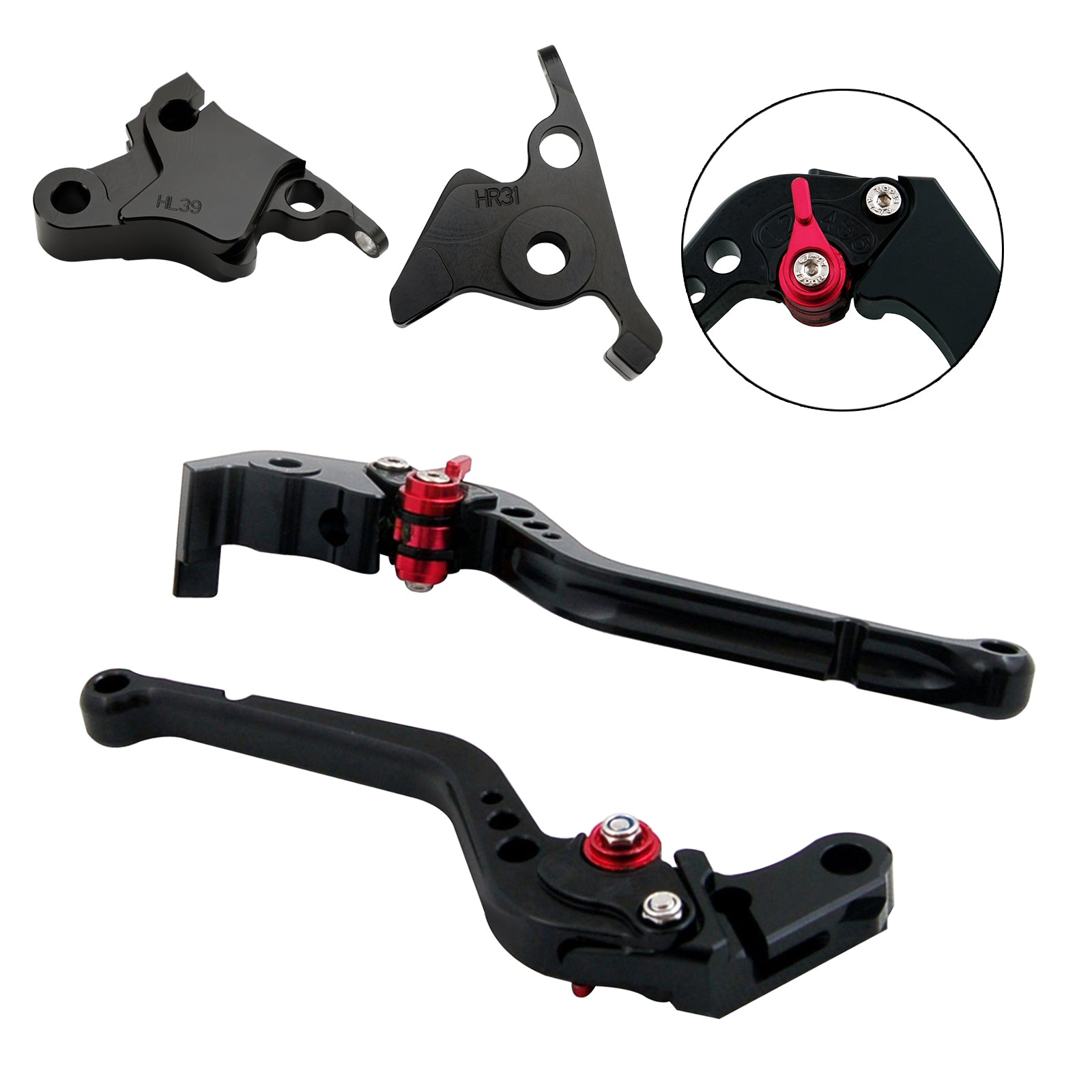 Long Clutch Brake Lever fit for CFMOTO 450SS 450SR 21-23 450NK 23-24