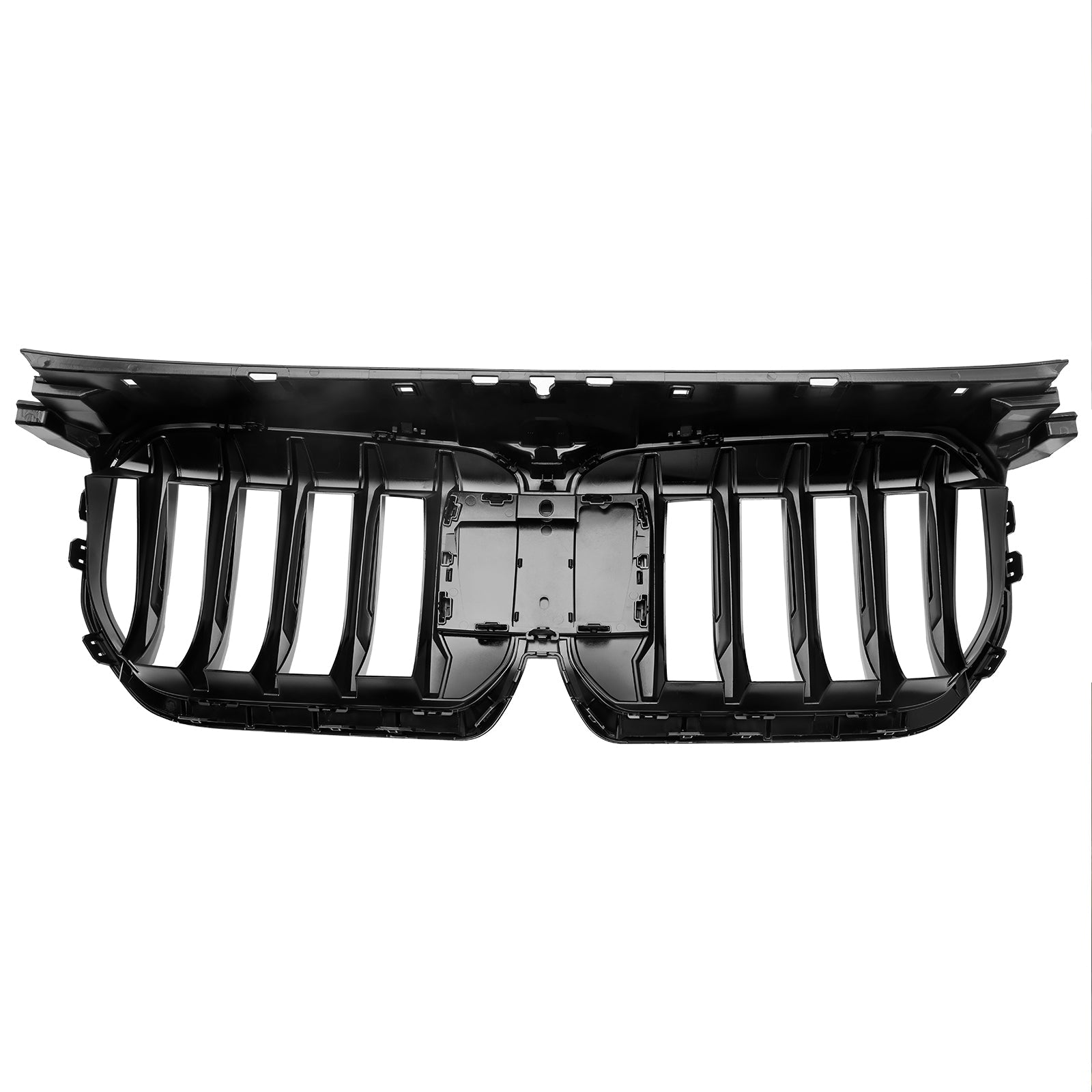 Gloss Black Front Bumper Kidney Grille Grill Fit BMW X1 U11 U12 2023-2024