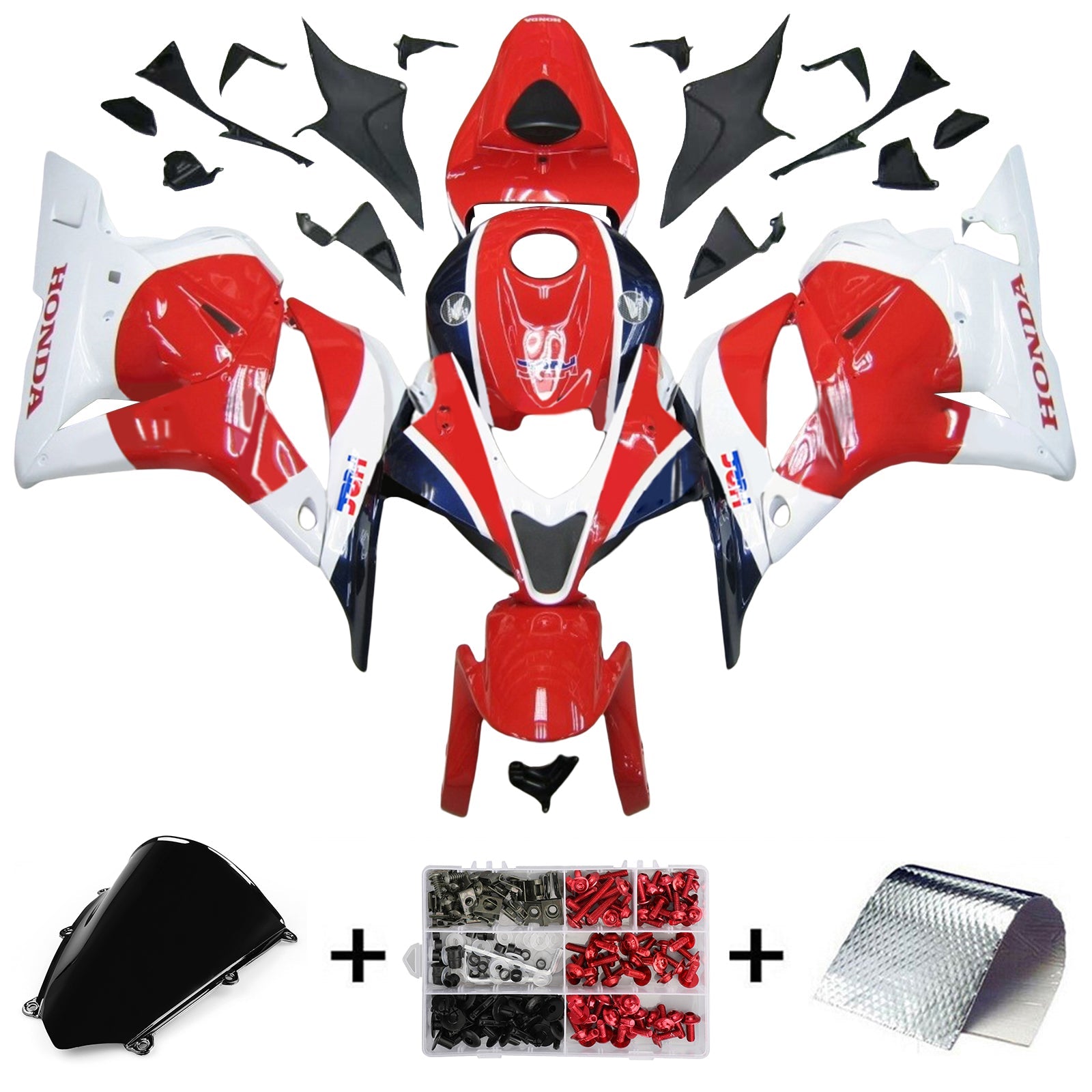 Honda CBR600RR 2009-2012 F5 Fairing Kit Bodywork Plastic ABS