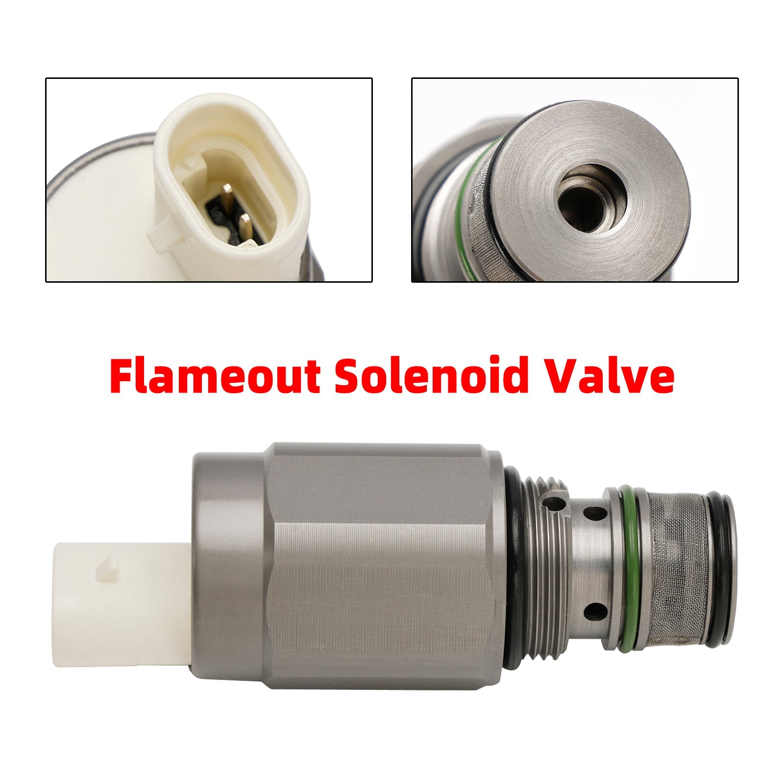 Válvula Solenoide RE183407 para John Deere 7185J 7195J 7200R 7205J 7210J 7225J