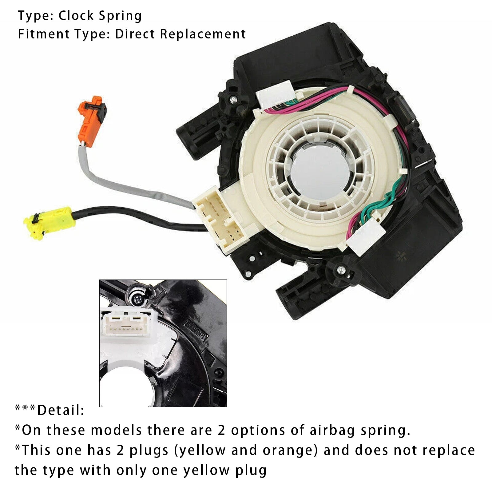 Clock Spring 25567-JD003 For NISSAN Versa Murano Sentra 2.0L Rogue 2007-2012