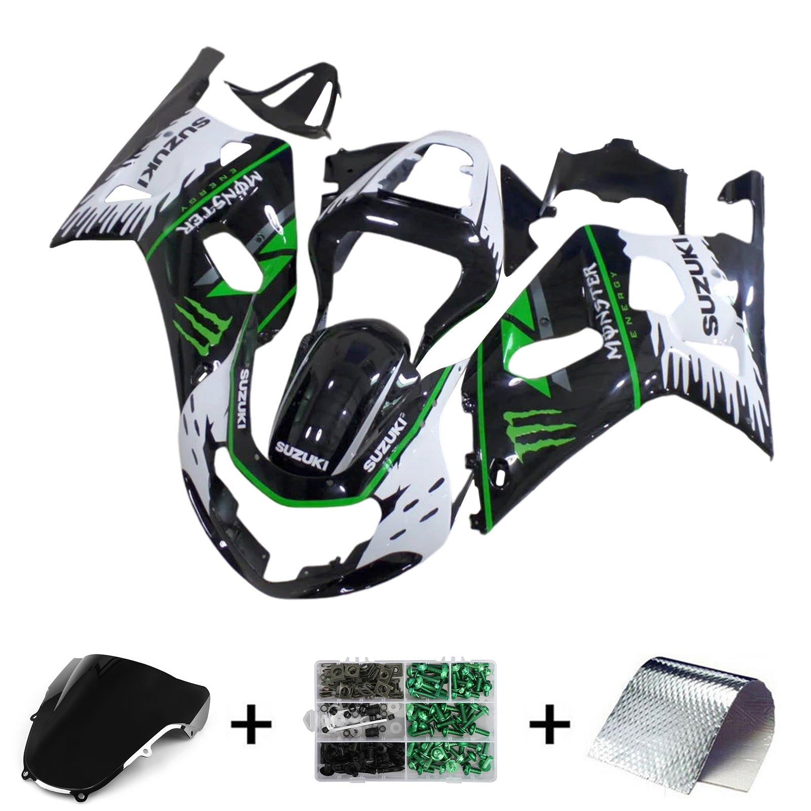 أموتوبارت سوزوكي GSXR600 2001-2003 GSXR750 2000-2003 K1 Fairing Kit