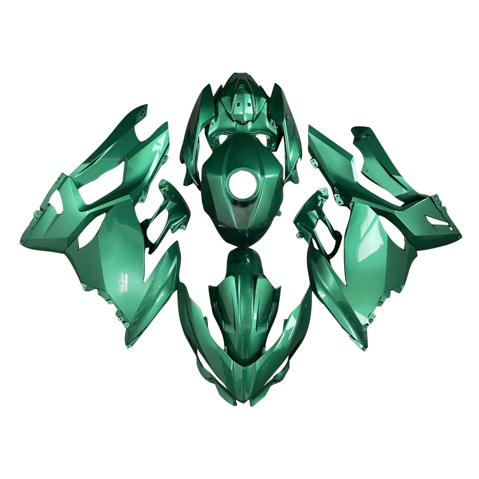 Injection Fairing Kit Bodywork Plastic ABS fit For Kawasaki EX400 Ninja400 2018-2024