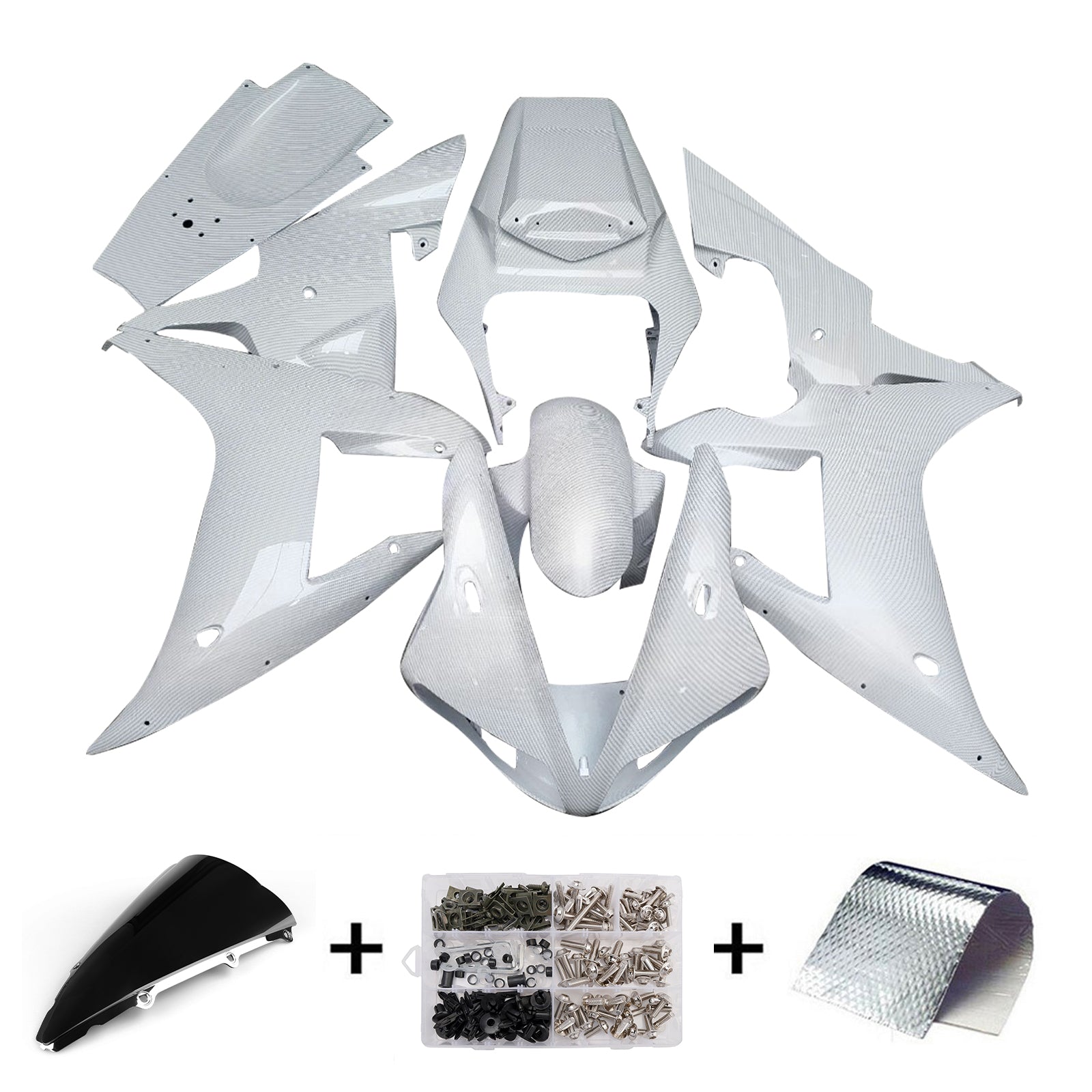 Injection Fairing Kit Bodywork Plastic ABS For Yamaha YZFR1 YZF-R1 2002-2003